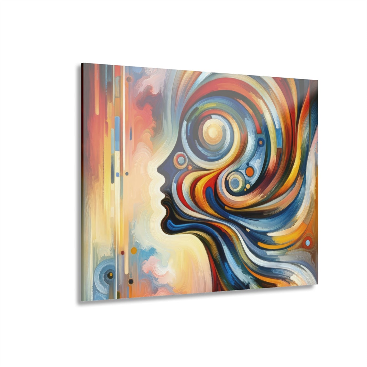 Transformative Harmonic Tachism Acrylic Prints (French Cleat Hanging) - ATUH.ART