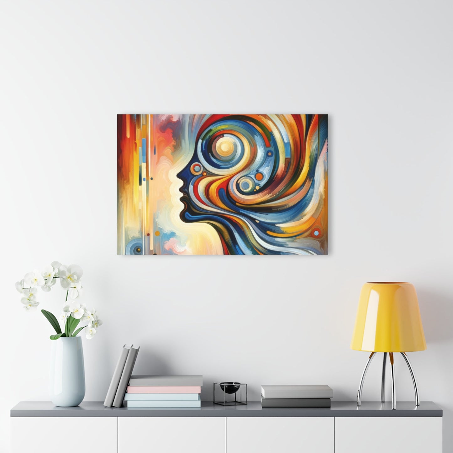 Transformative Harmonic Tachism Acrylic Prints (French Cleat Hanging) - ATUH.ART