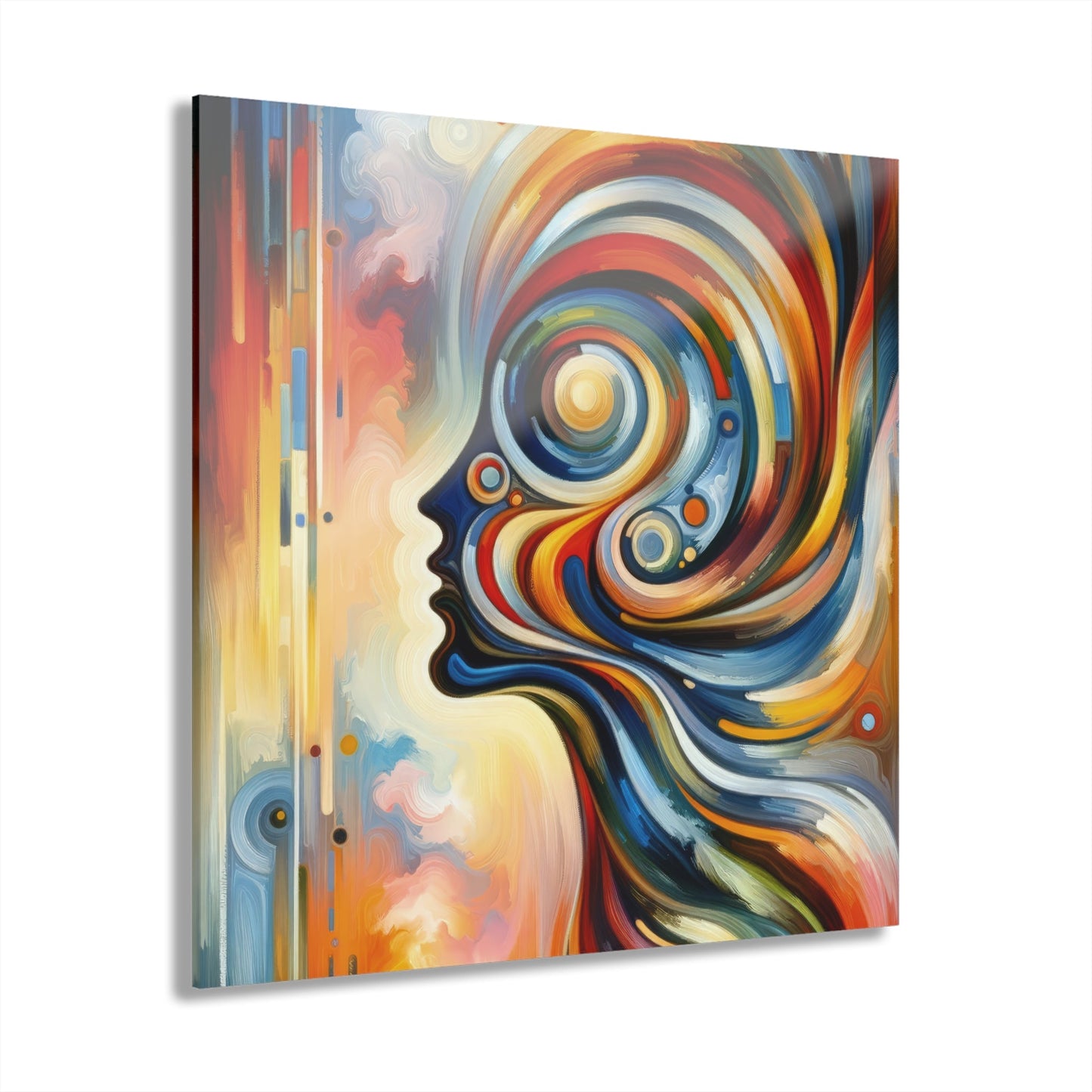Transformative Harmonic Tachism Acrylic Prints (French Cleat Hanging) - ATUH.ART