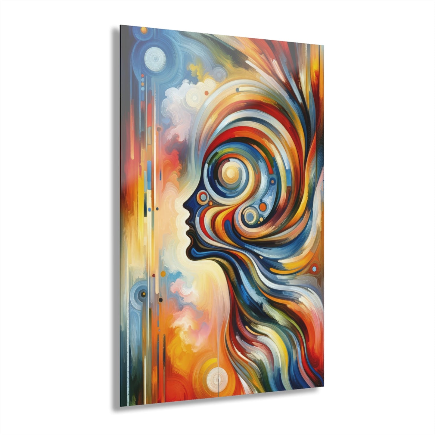 Transformative Harmonic Tachism Acrylic Prints (French Cleat Hanging) - ATUH.ART