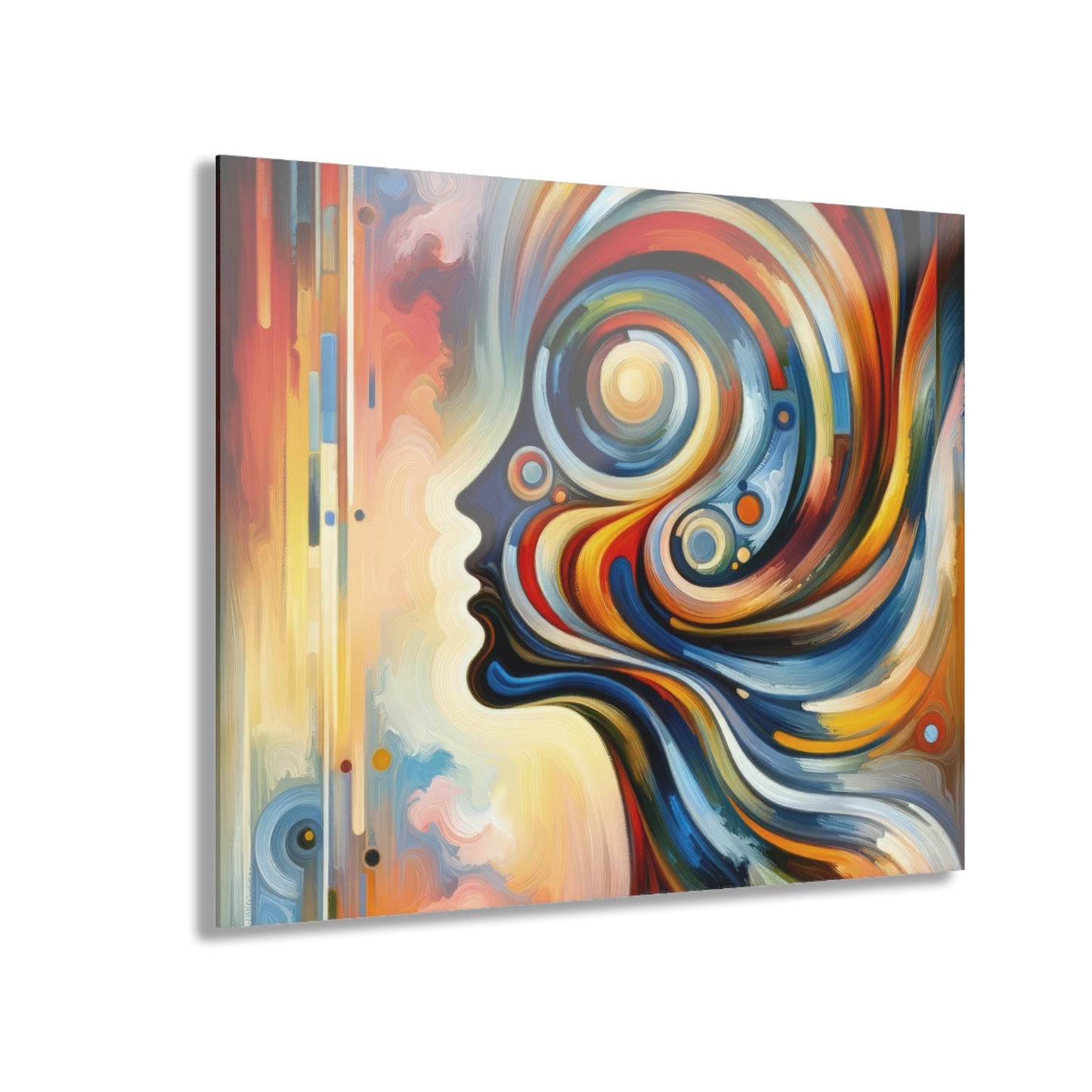 Transformative Harmonic Tachism Acrylic Prints (French Cleat Hanging) - ATUH.ART