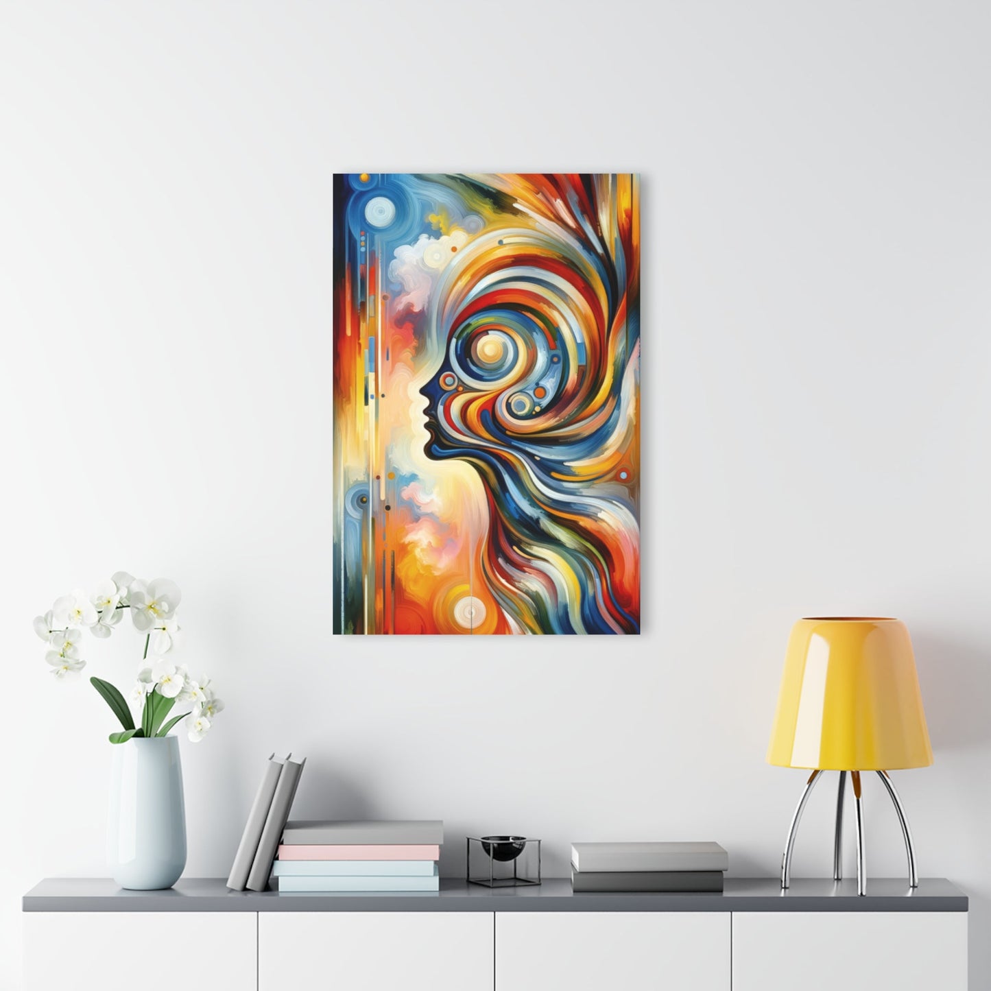 Transformative Harmonic Tachism Acrylic Prints (French Cleat Hanging) - ATUH.ART