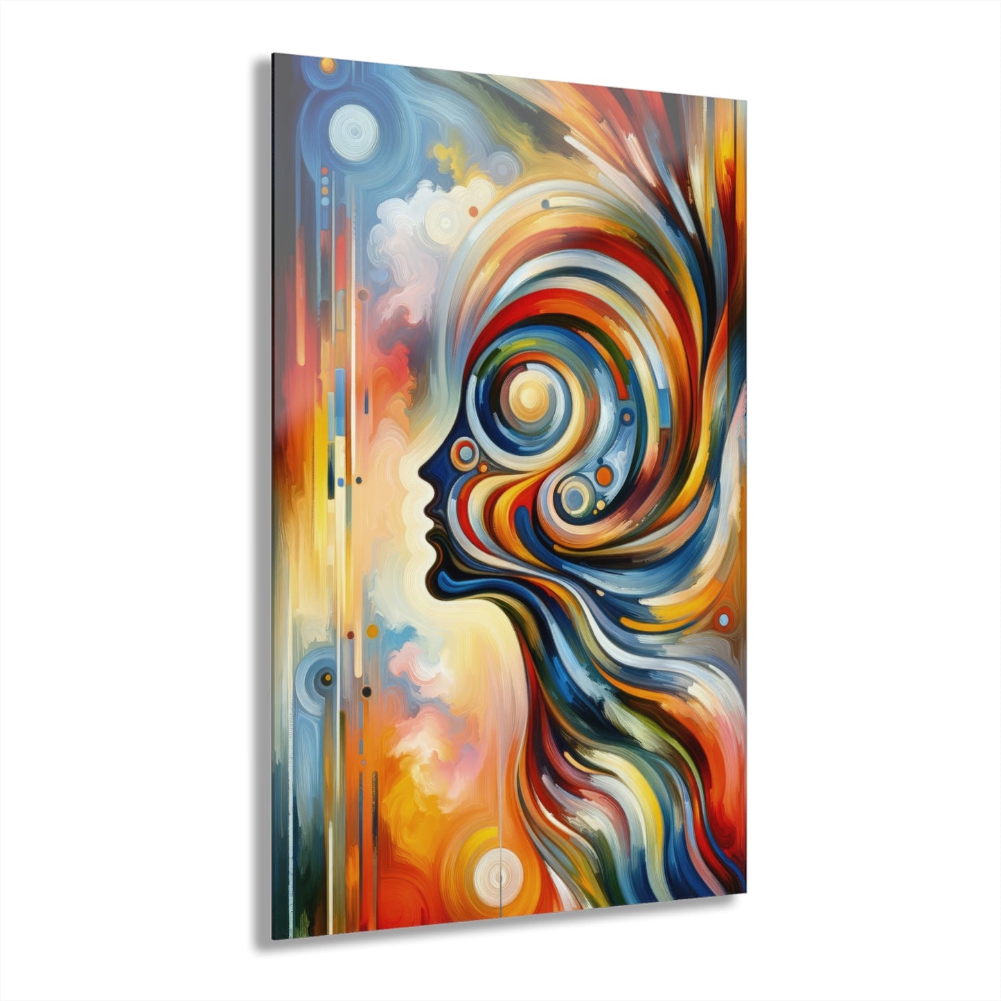 Transformative Harmonic Tachism Acrylic Prints (French Cleat Hanging) - ATUH.ART