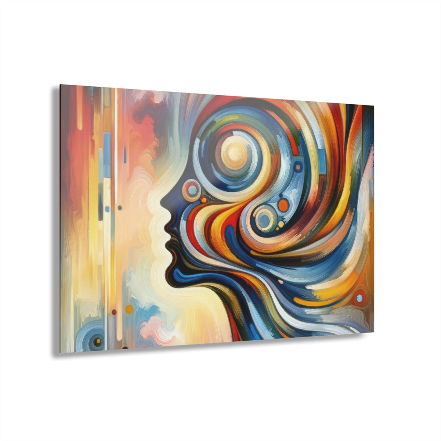 Transformative Harmonic Tachism Acrylic Prints (French Cleat Hanging) - ATUH.ART