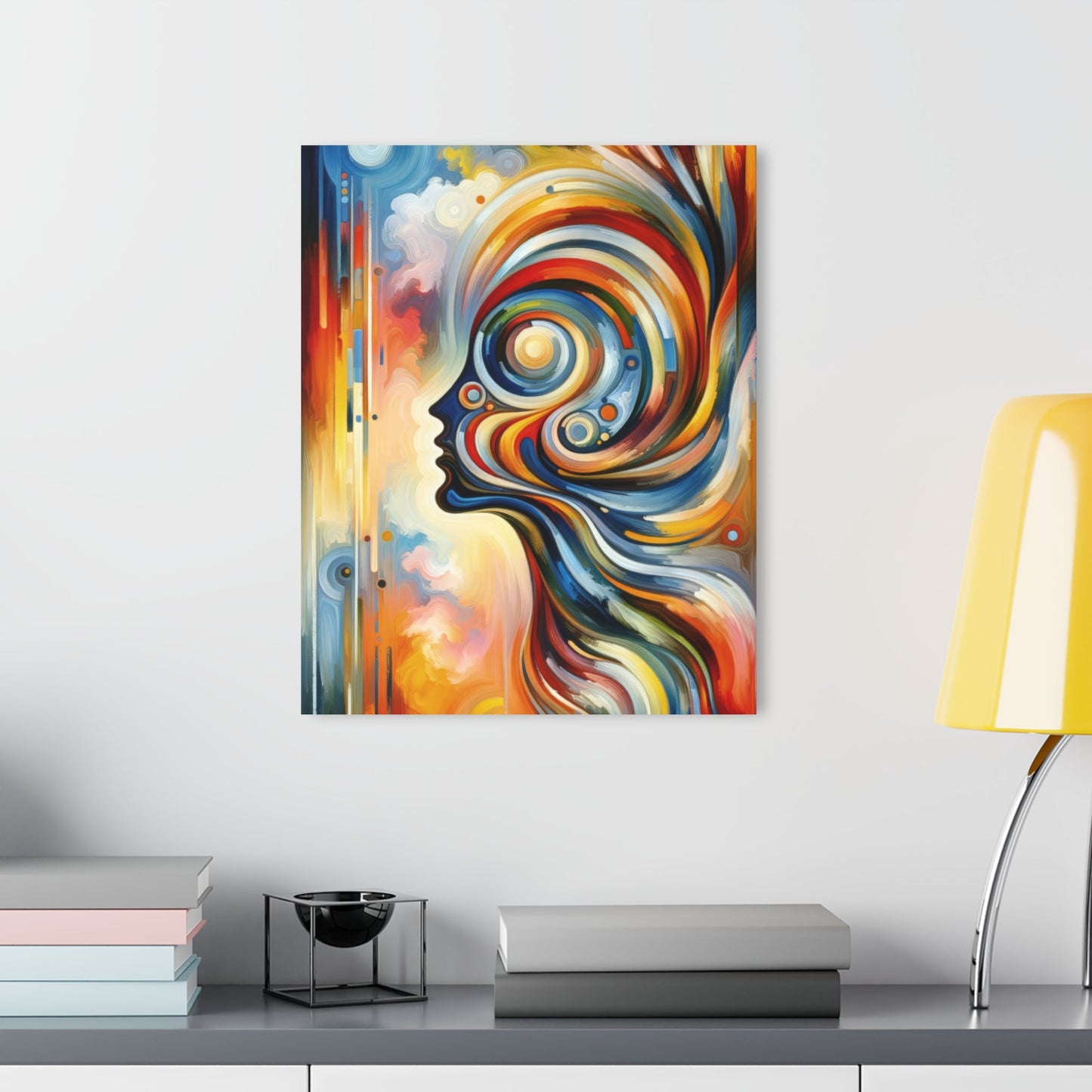 Transformative Harmonic Tachism Acrylic Prints (French Cleat Hanging) - ATUH.ART