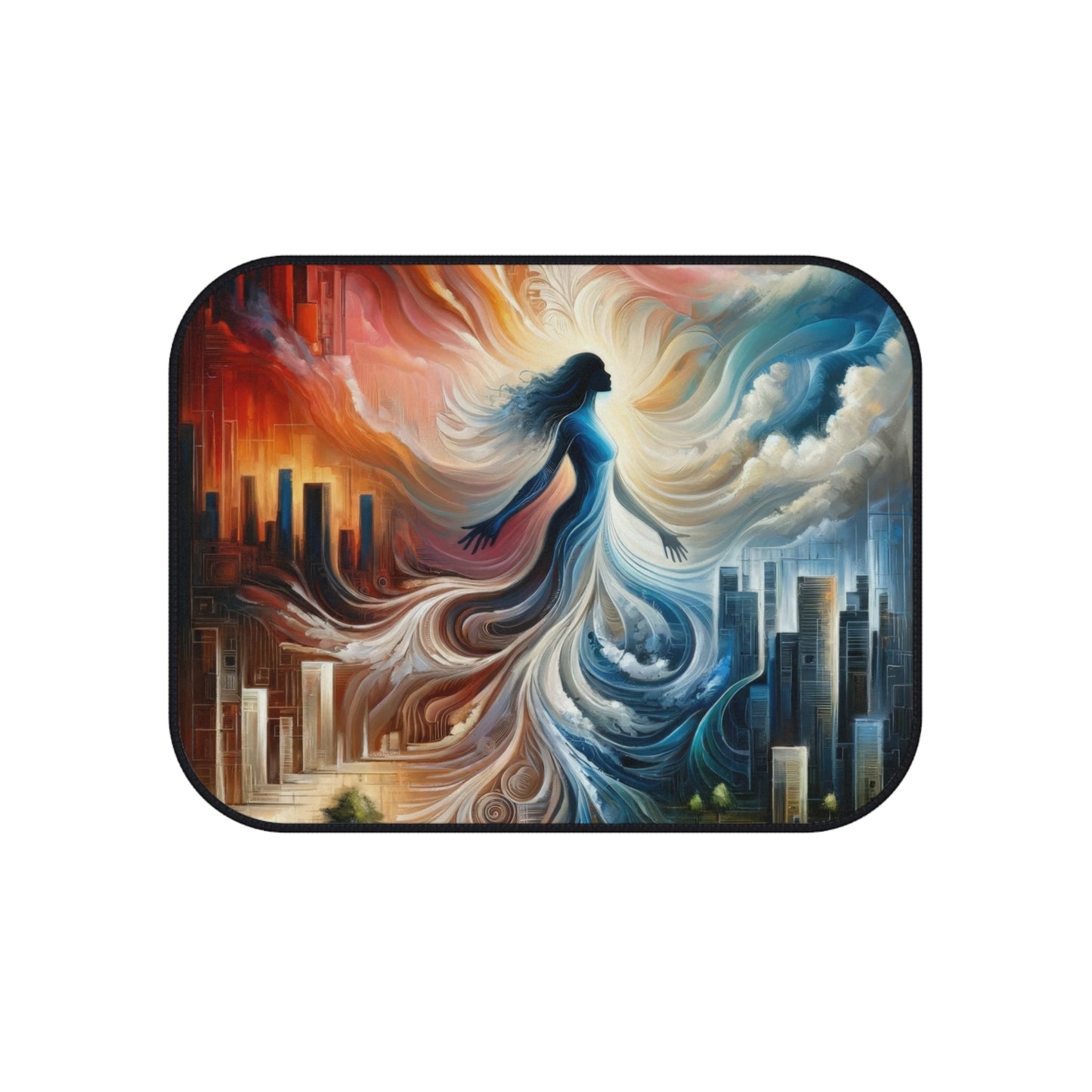 Transformative Tachism Emergence Car Mats (Set of 4) - ATUH.ART