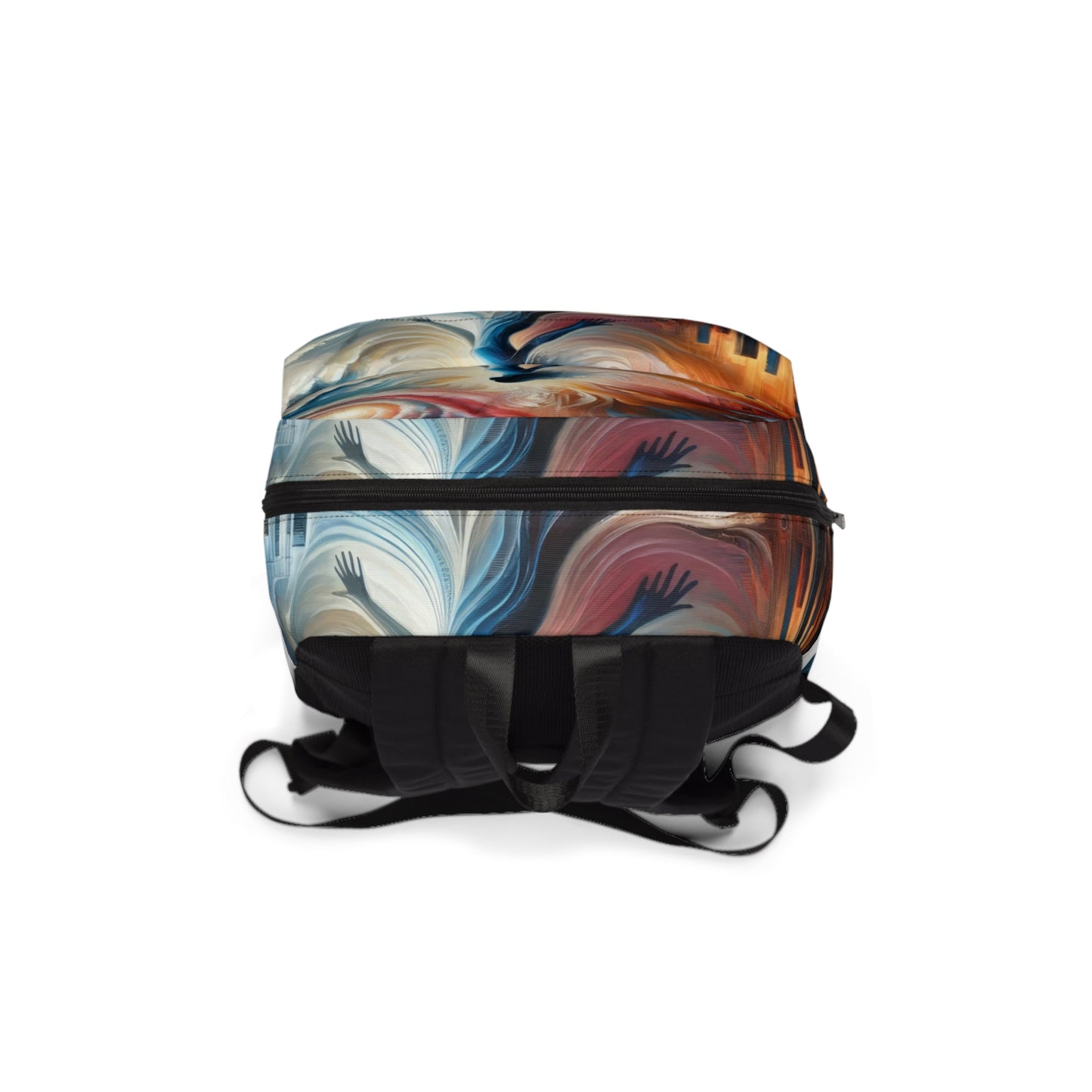 Transformative Tachism Emergence Unisex Classic Backpack - ATUH.ART