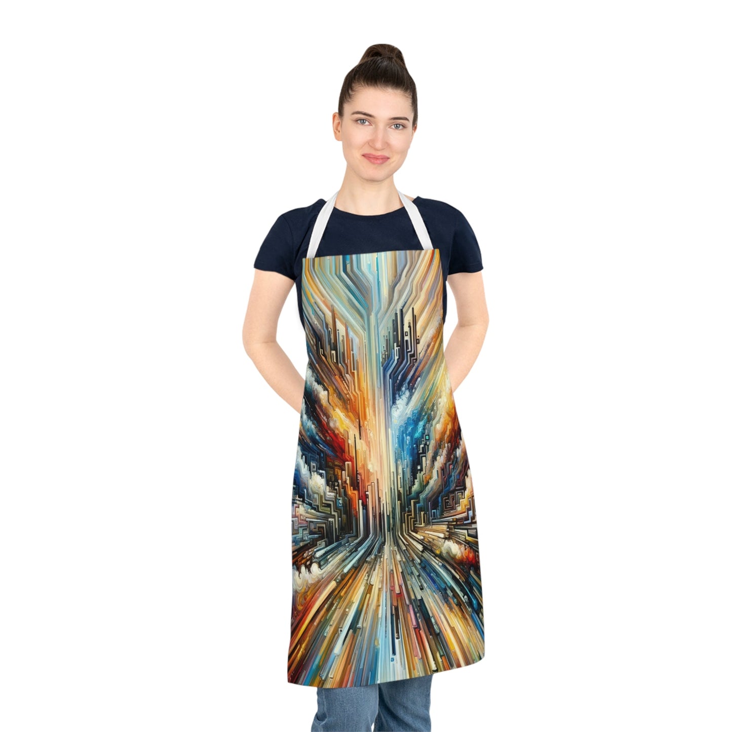 Transformative Tapestry Ascent Adult Apron (AOP) - ATUH.ART