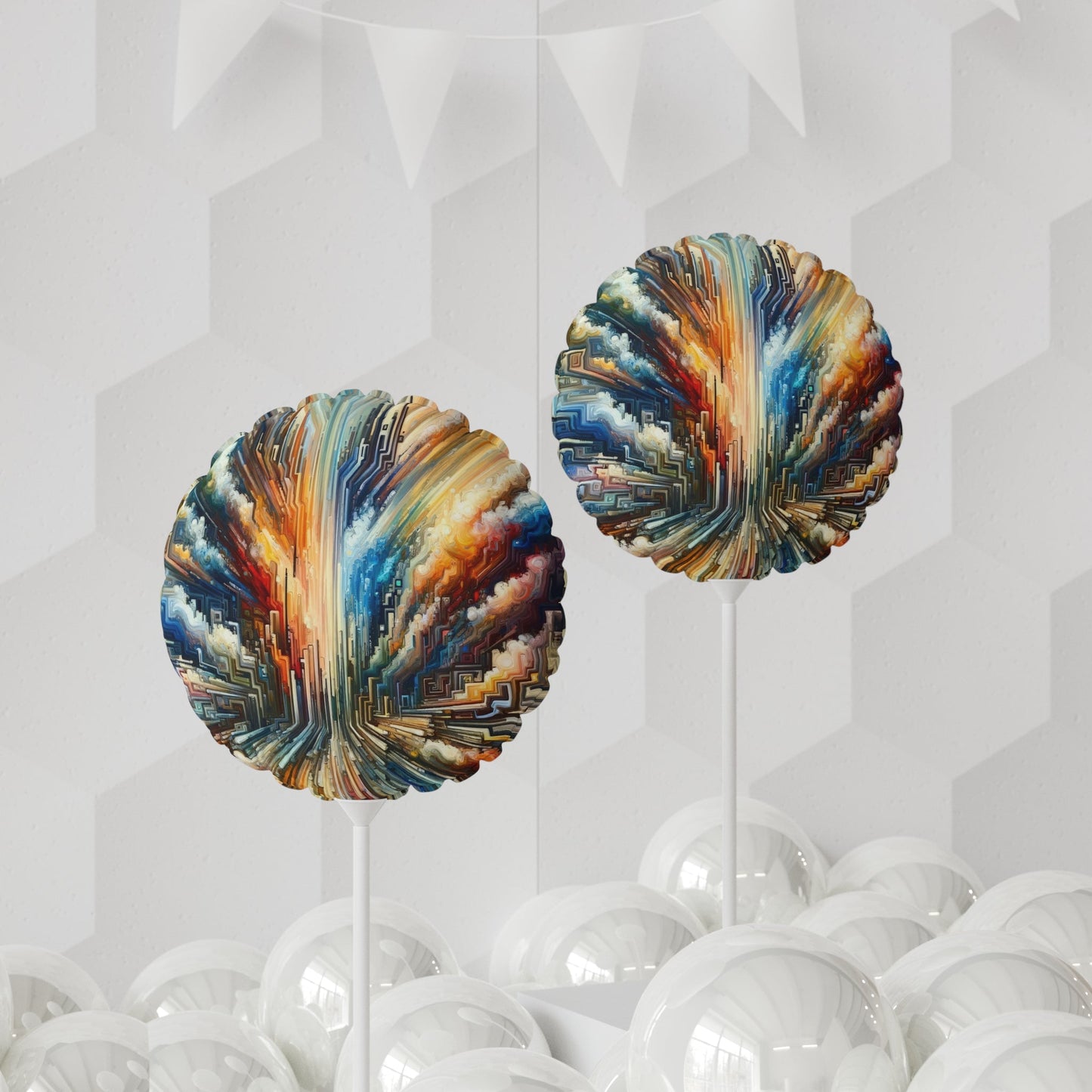 Transformative Tapestry Ascent Balloon (Round and Heart-shaped), 11" - ATUH.ART