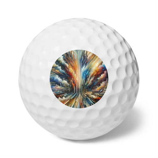Transformative Tapestry Ascent Golf Balls, 6pcs - ATUH.ART