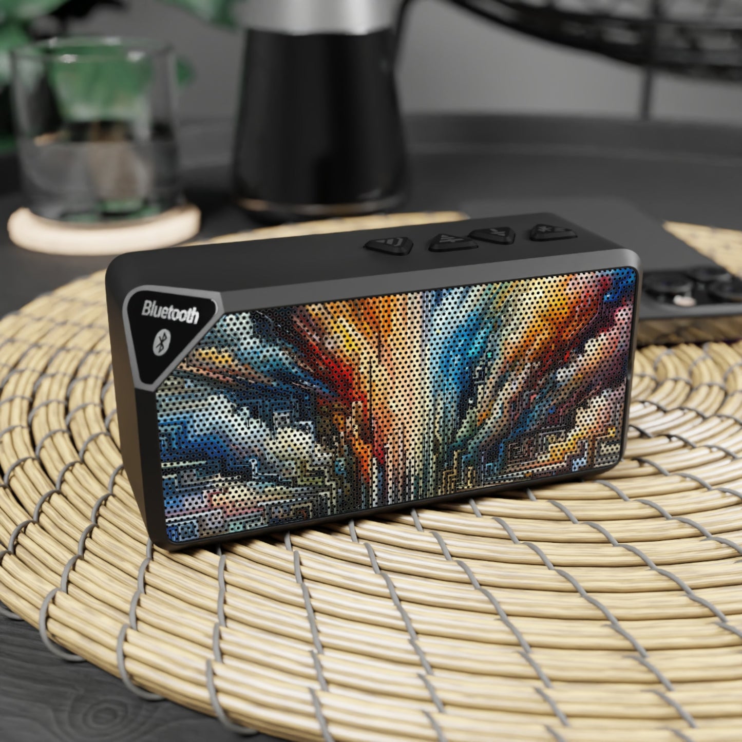 Transformative Tapestry Ascent Jabba Bluetooth Speaker - ATUH.ART