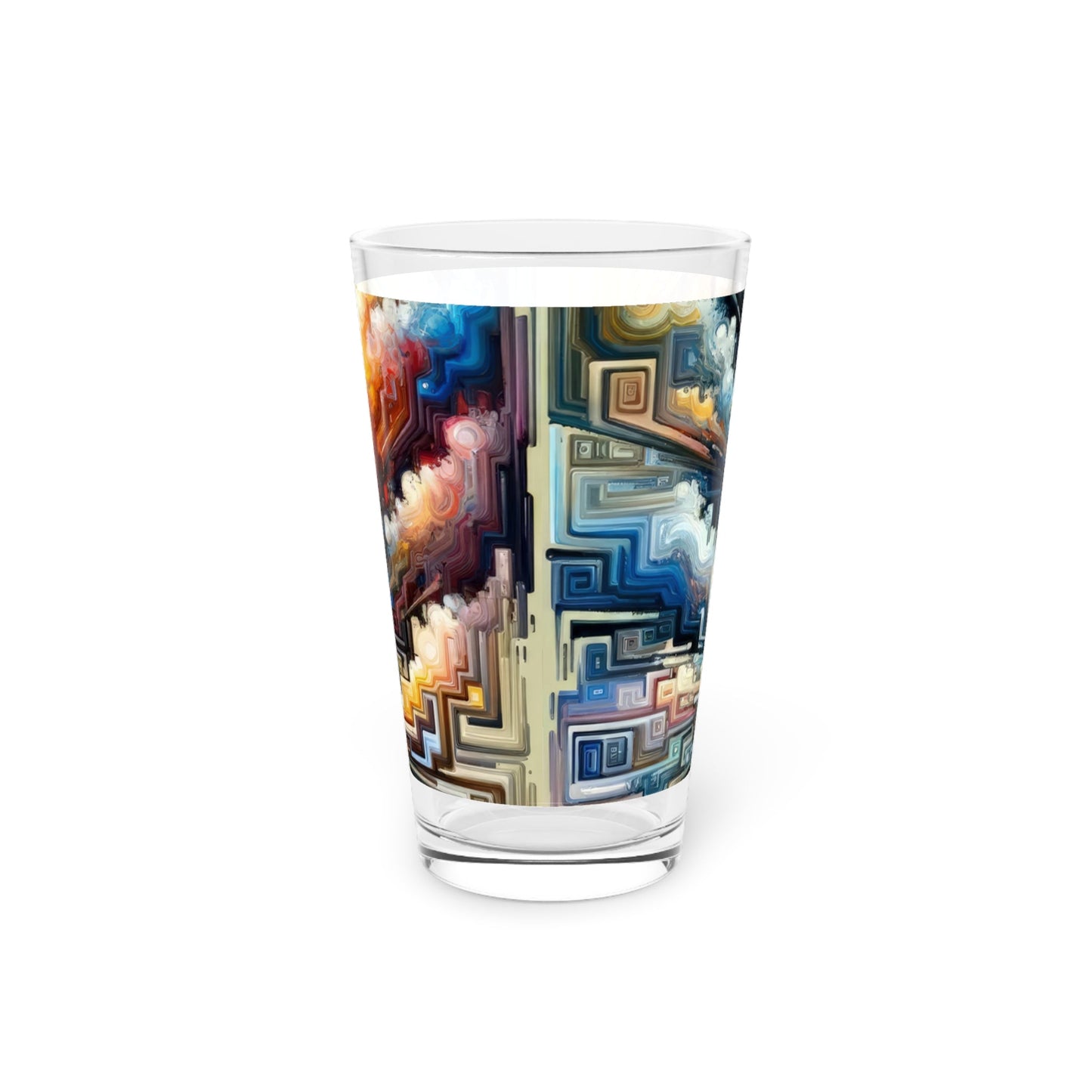 Transformative Tapestry Ascent Pint Glass, 16oz - ATUH.ART