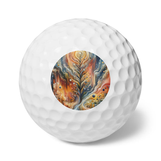Tribute Synchrony Vitality Golf Balls, 6pcs - ATUH.ART