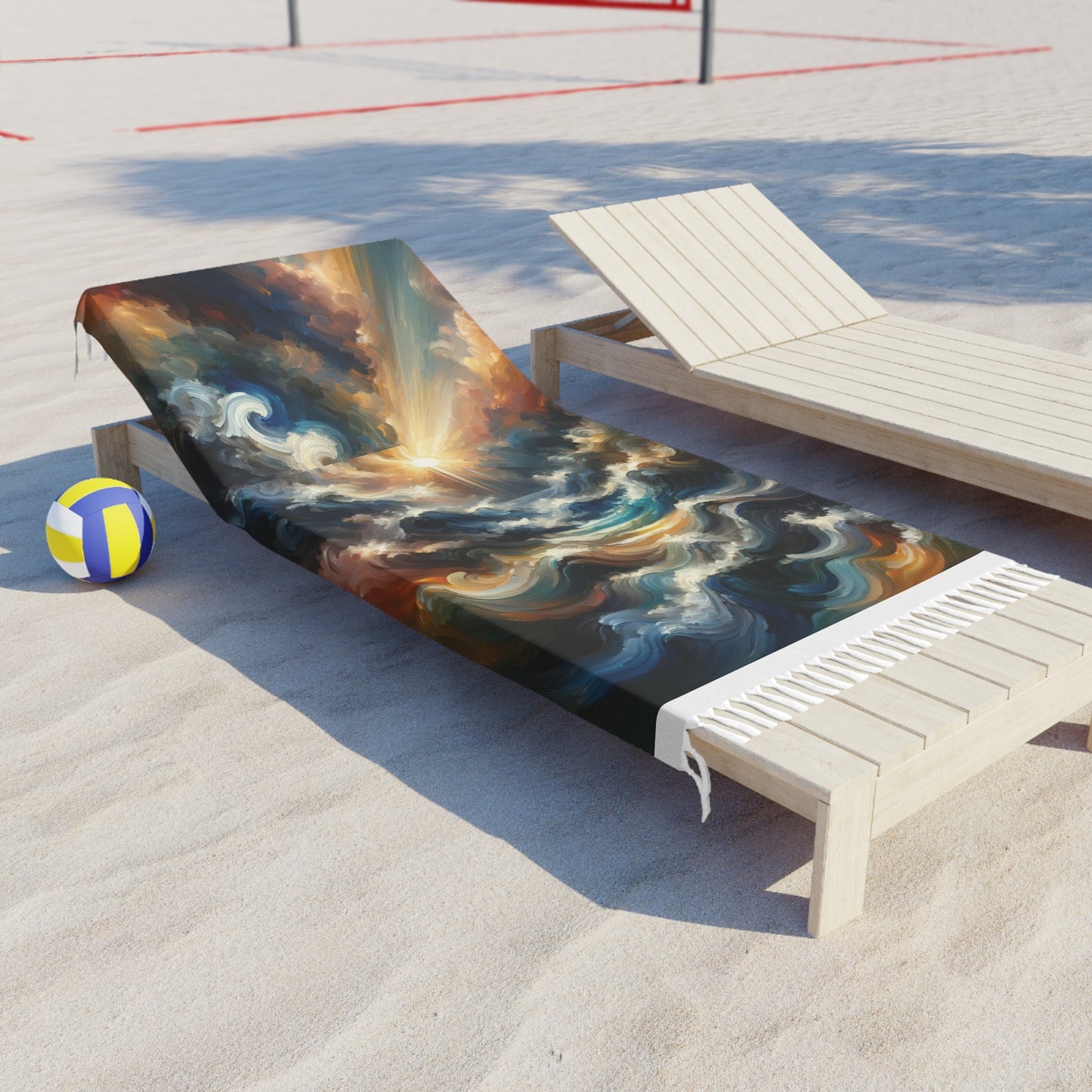 Tumultuous Sea Enlightenment Boho Beach Cloth - ATUH.ART