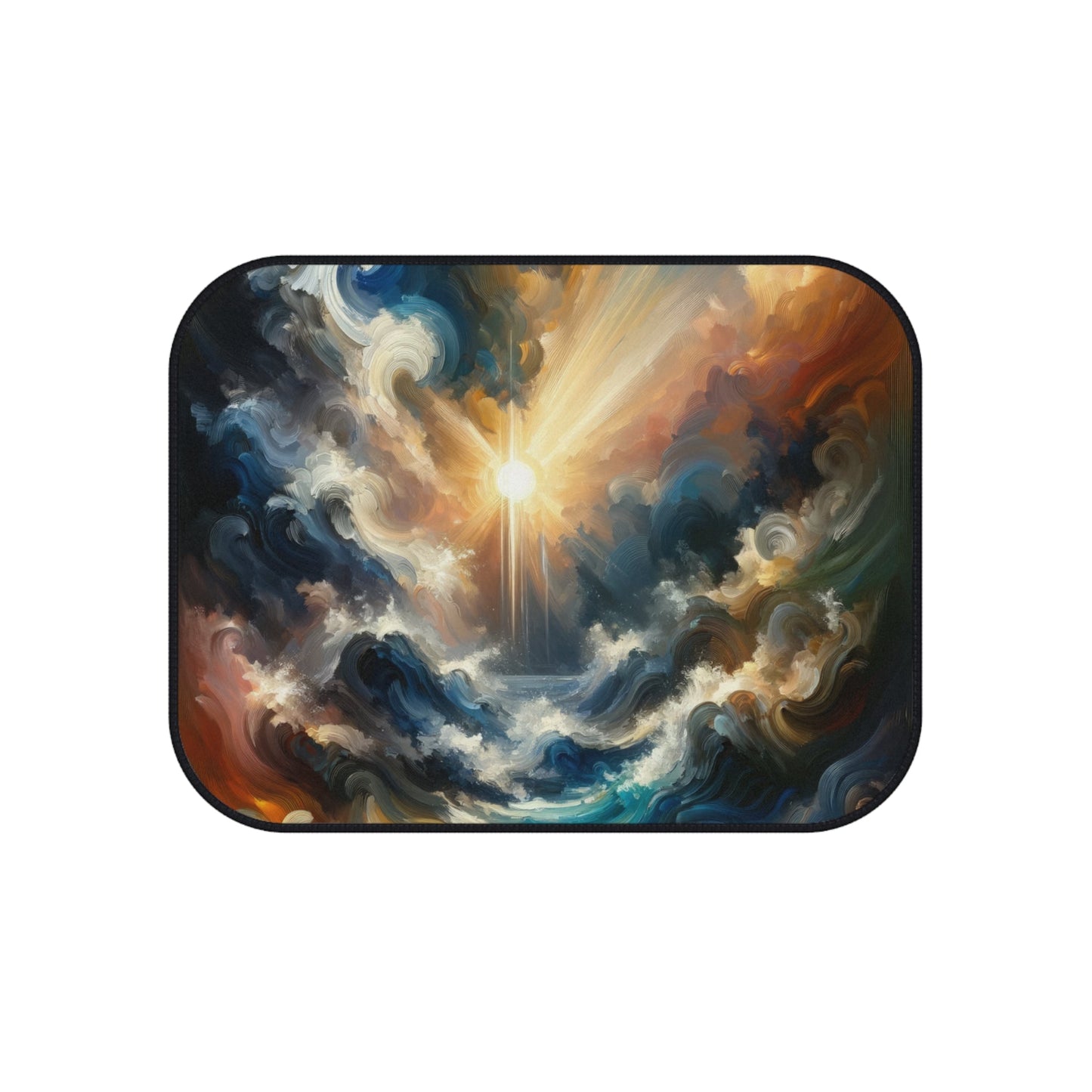 Tumultuous Sea Enlightenment Car Mats (Set of 4) - ATUH.ART