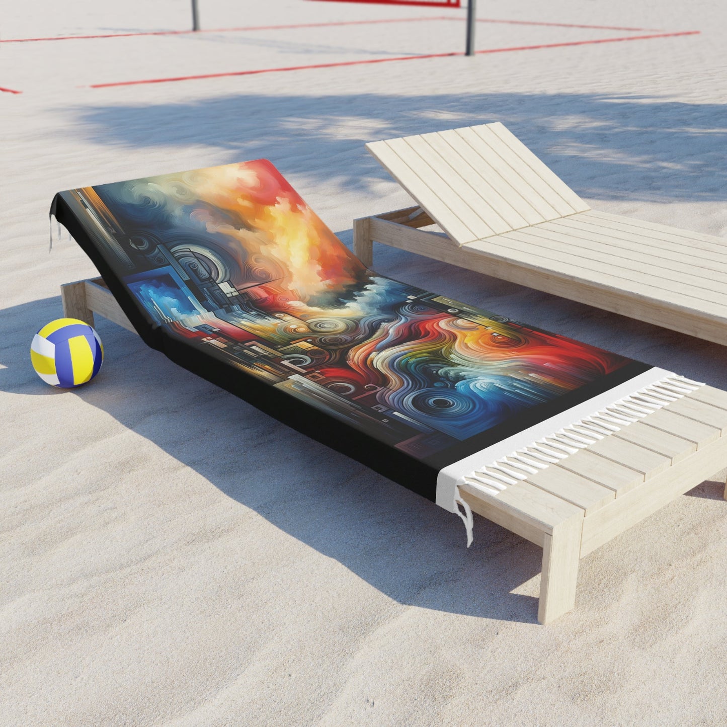 Tuning Essence Abstract Boho Beach Cloth - ATUH.ART