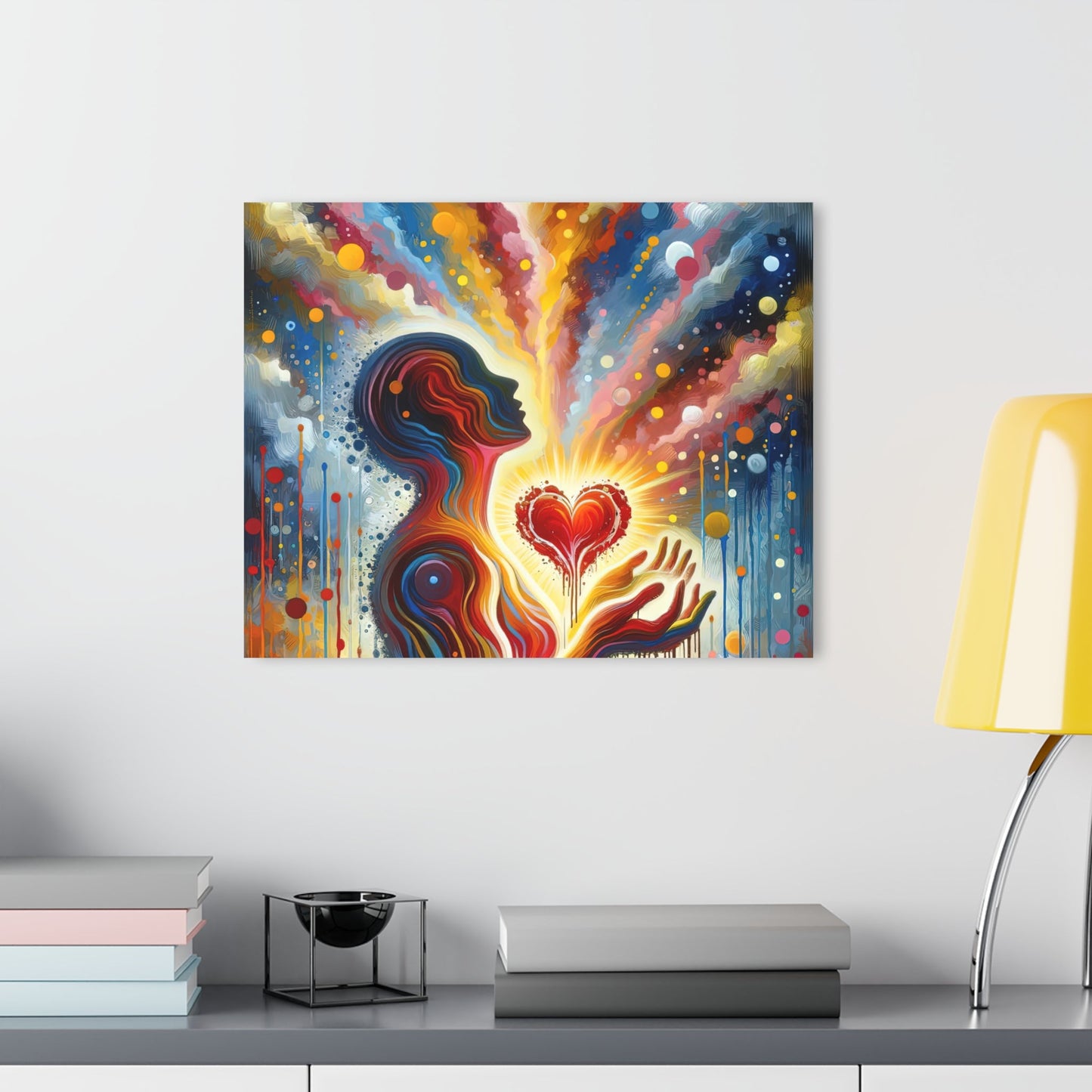 Unified Awakening Heart Acrylic Prints (French Cleat Hanging) - ATUH.ART