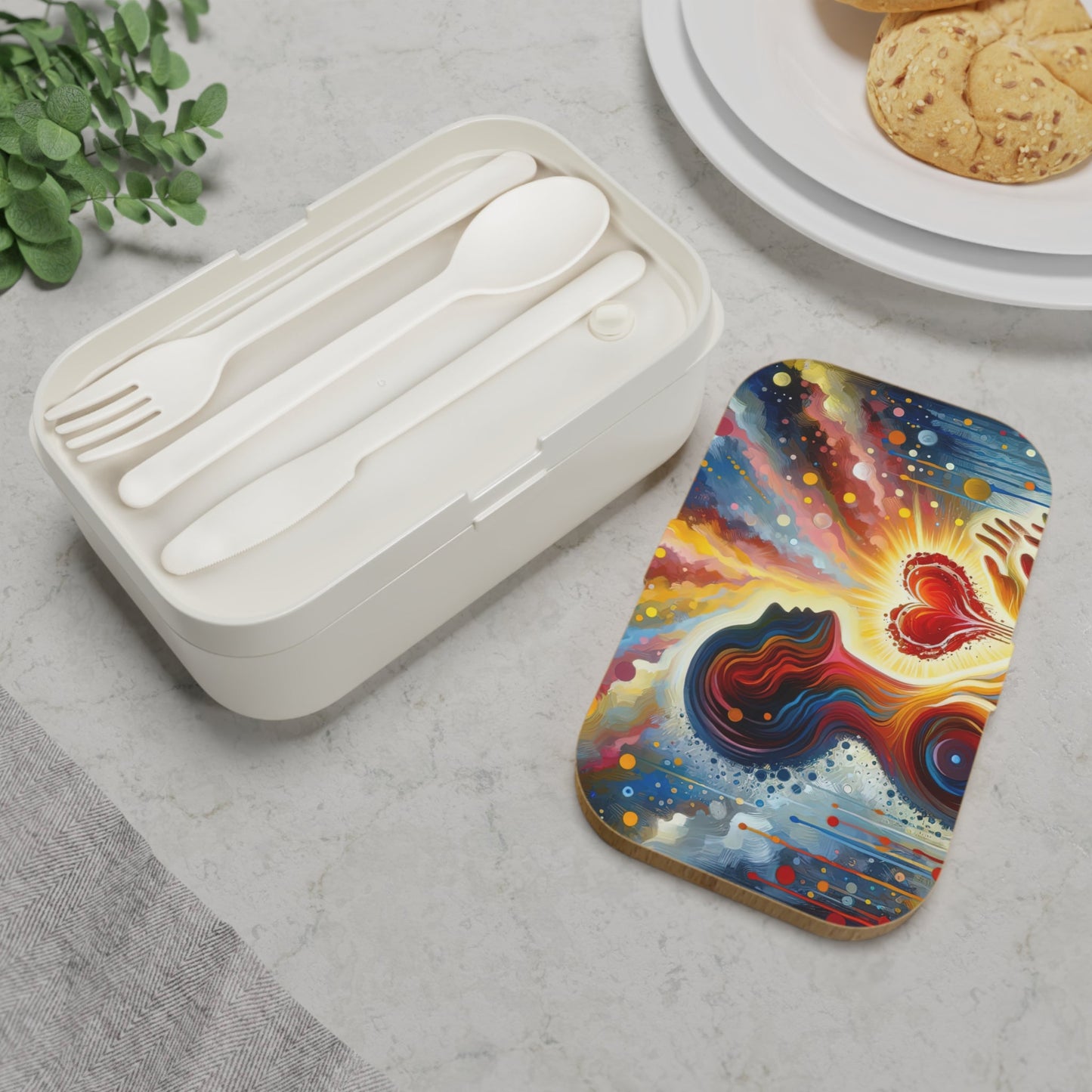 Unified Awakening Heart Bento Lunch Box - ATUH.ART