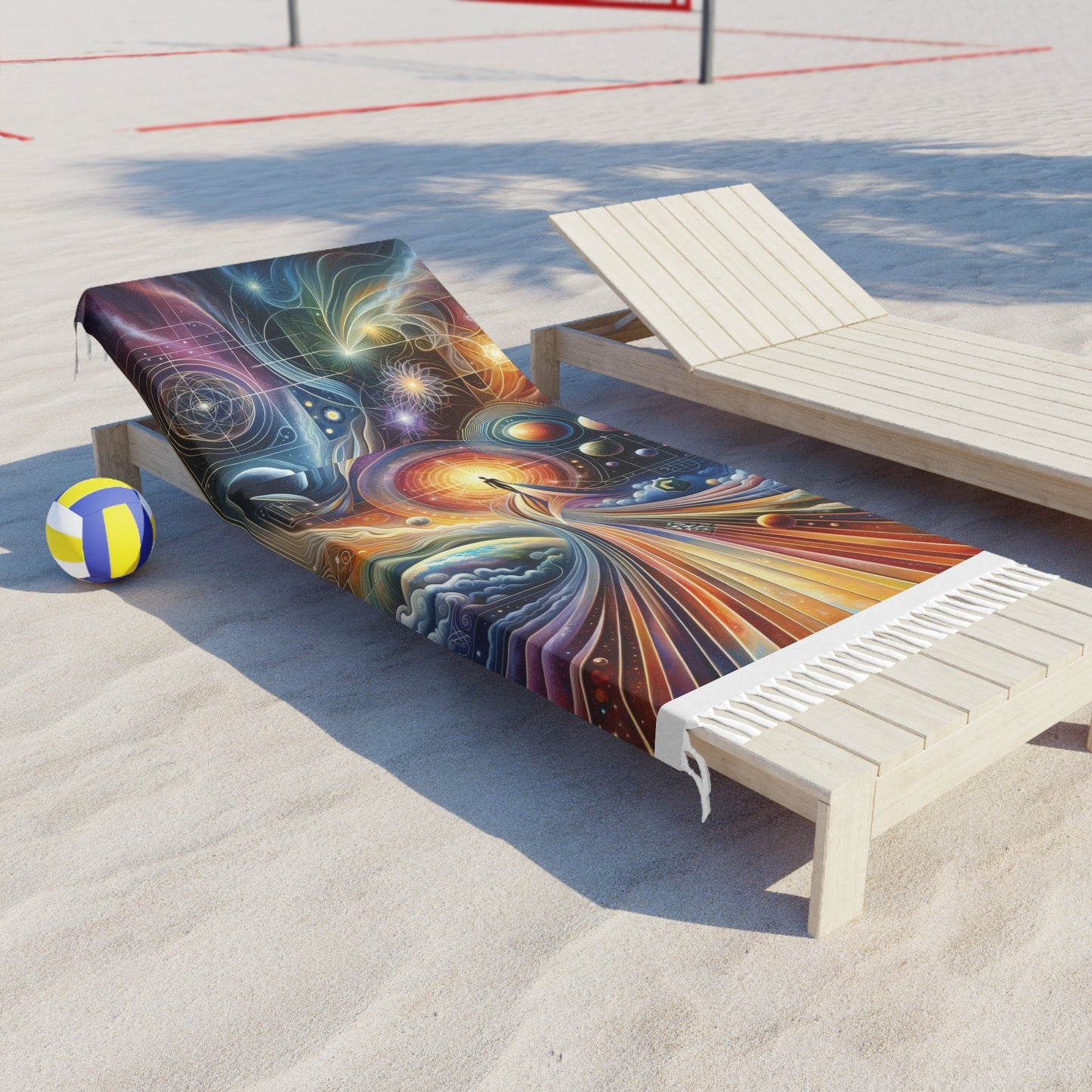 Unified Cosmic Alignment Boho Beach Cloth - ATUH.ART