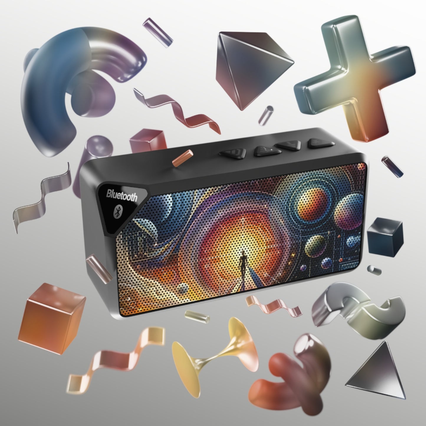 Unified Cosmic Alignment Jabba Bluetooth Speaker - ATUH.ART