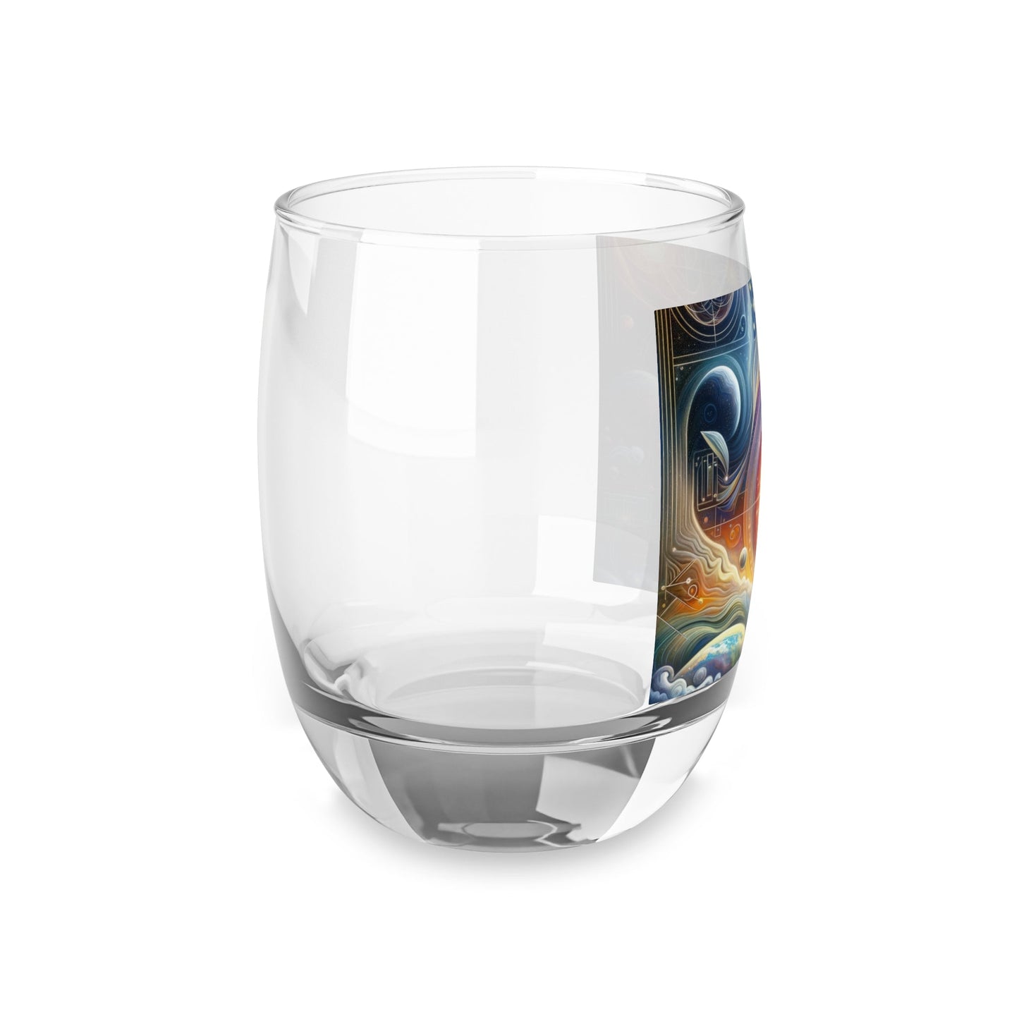 Unified Cosmic Alignment Whiskey Glass - ATUH.ART