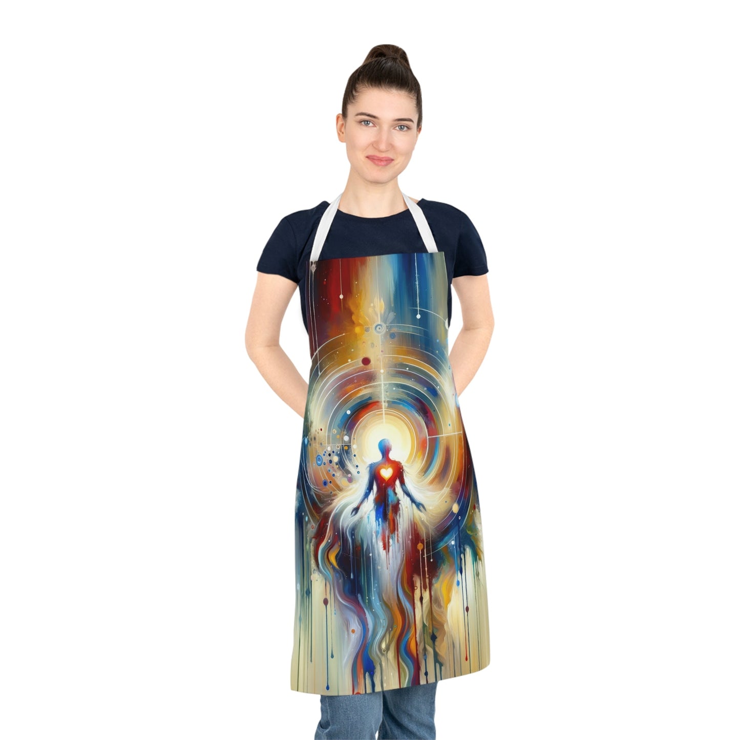 Unified Heart Awakening Adult Apron (AOP) - ATUH.ART