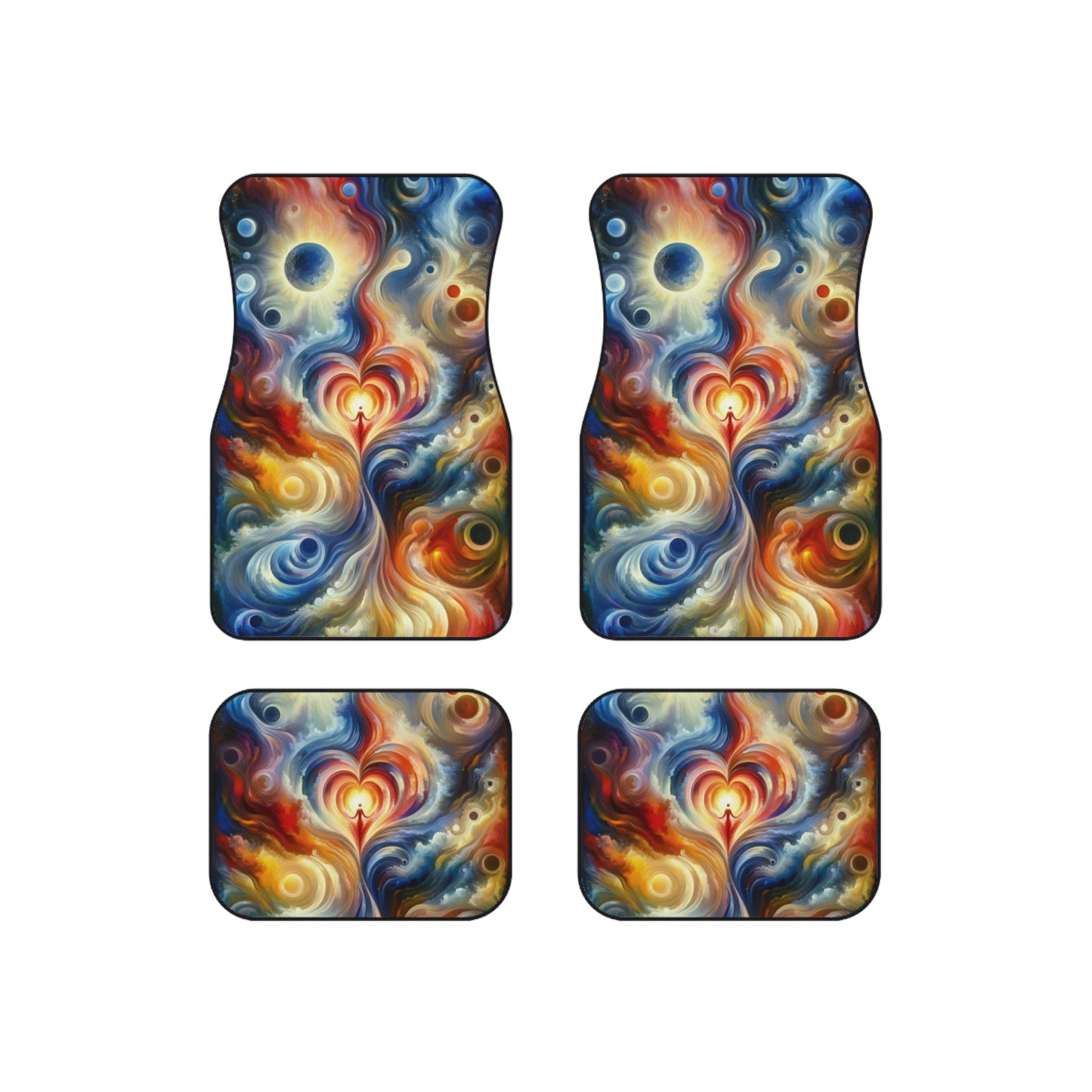Unified Heart Journey Car Mats (Set of 4) - ATUH.ART