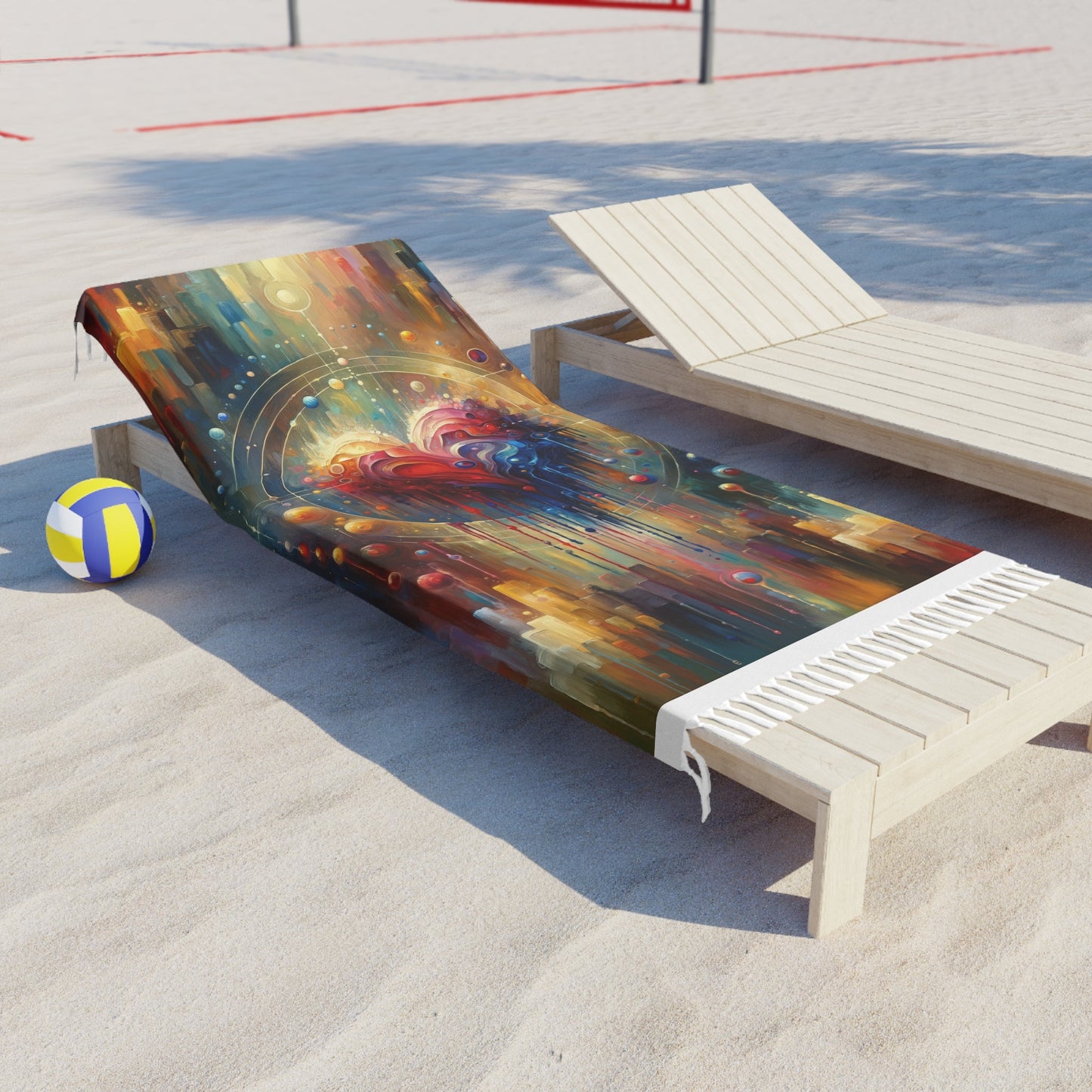 Unified Heart Reflections Boho Beach Cloth - ATUH.ART