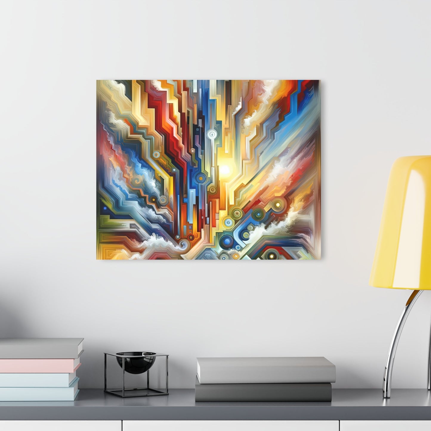 Unity Abstract Vibrancy Acrylic Prints (French Cleat Hanging) - ATUH.ART