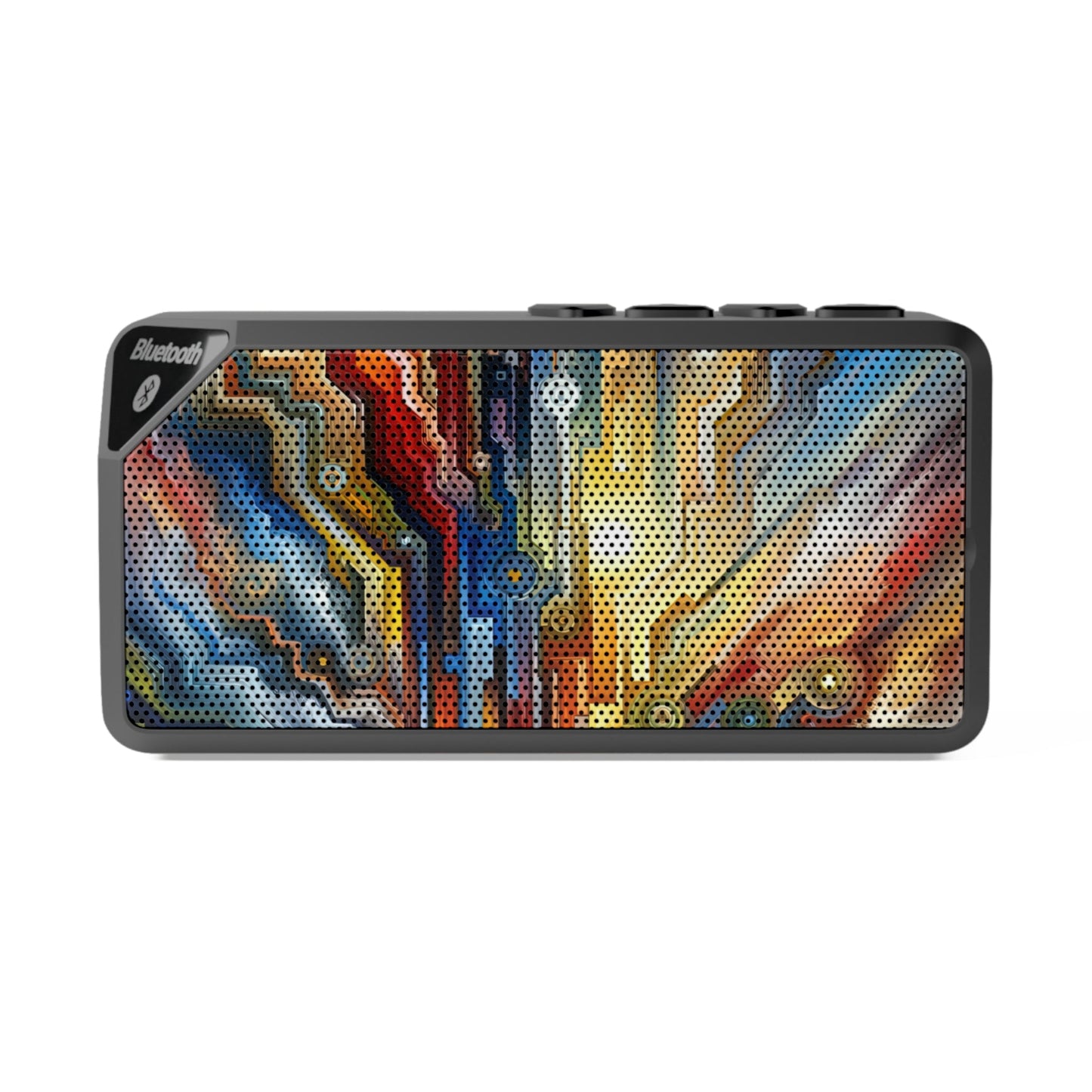Unity Abstract Vibrancy Jabba Bluetooth Speaker - ATUH.ART