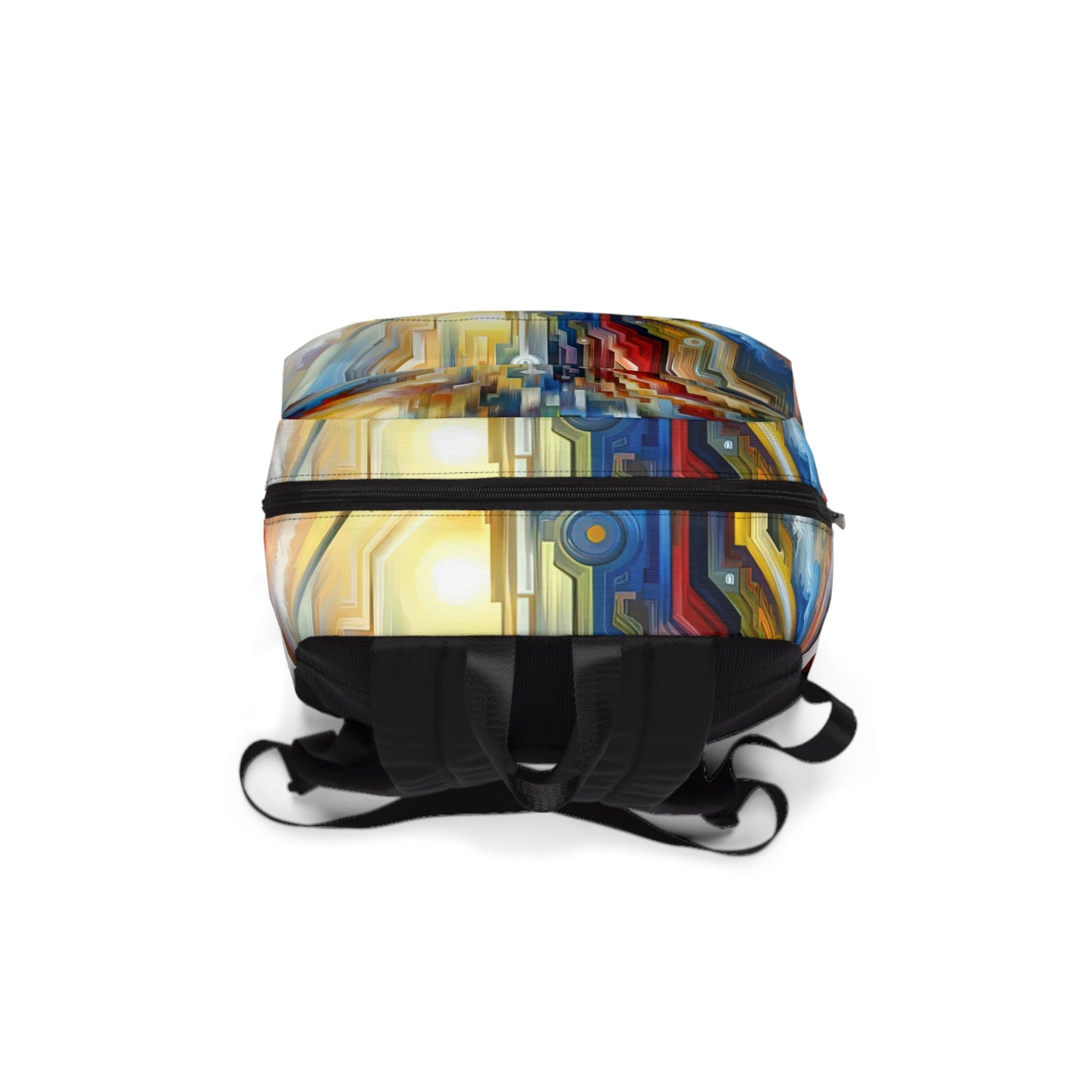 Unity Abstract Vibrancy Unisex Classic Backpack - ATUH.ART