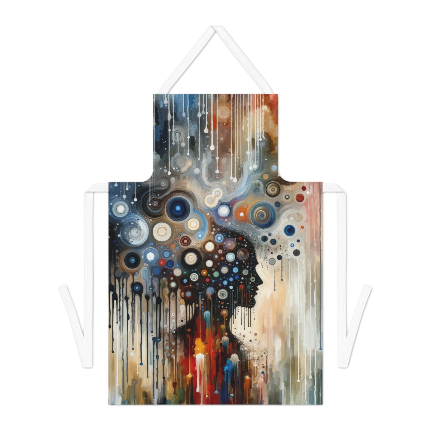 Universal Personal Tachism Adult Apron (AOP) - ATUH.ART