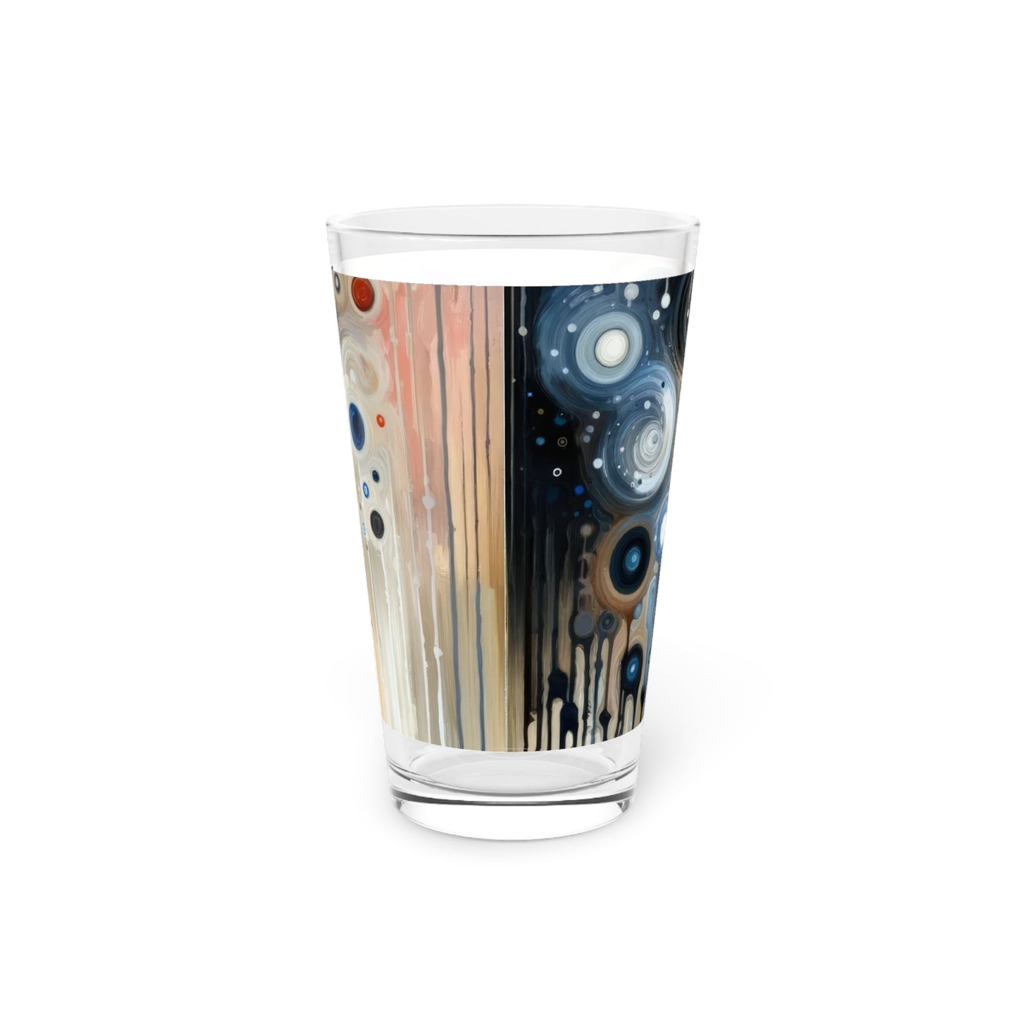 Universal Personal Tachism Pint Glass, 16oz - ATUH.ART