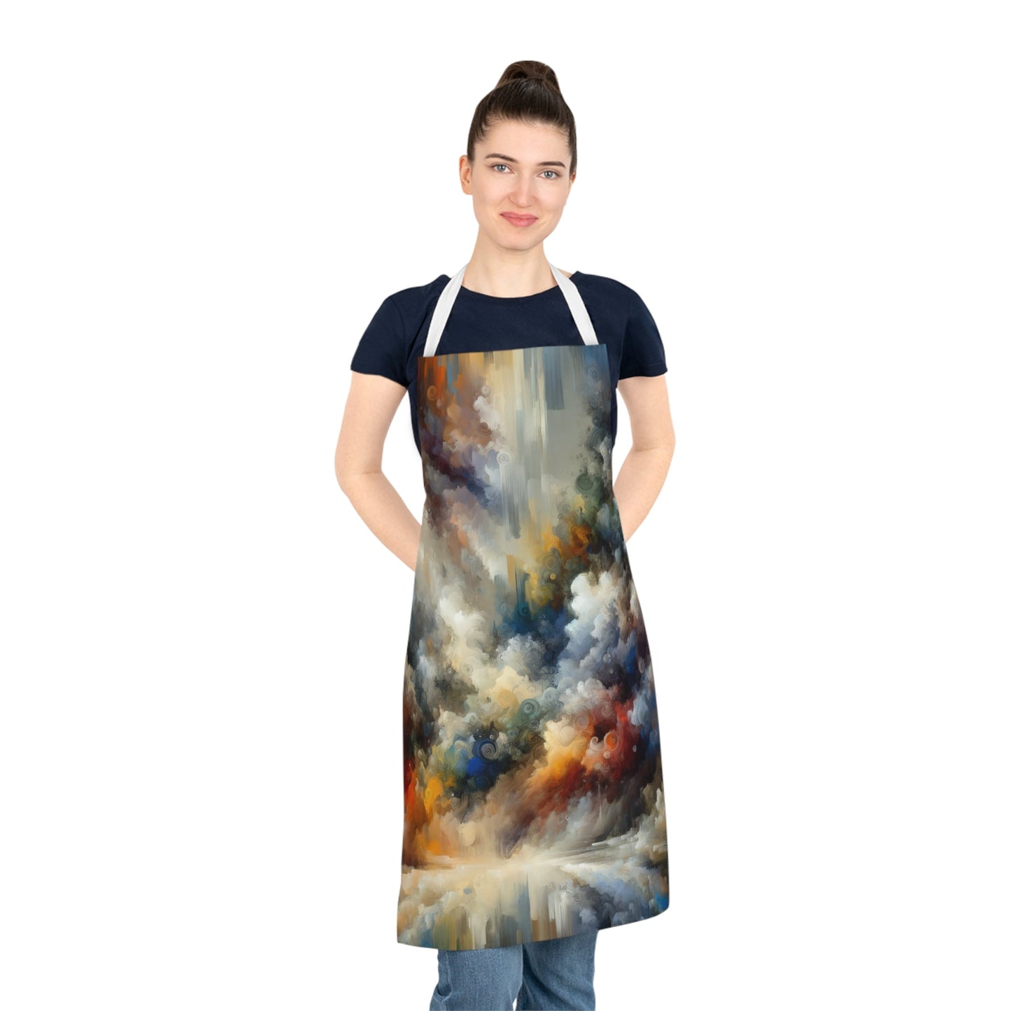 Unspoken Symphony Ethereal Adult Apron (AOP) - ATUH.ART