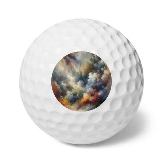 Unspoken Symphony Ethereal Golf Balls, 6pcs - ATUH.ART