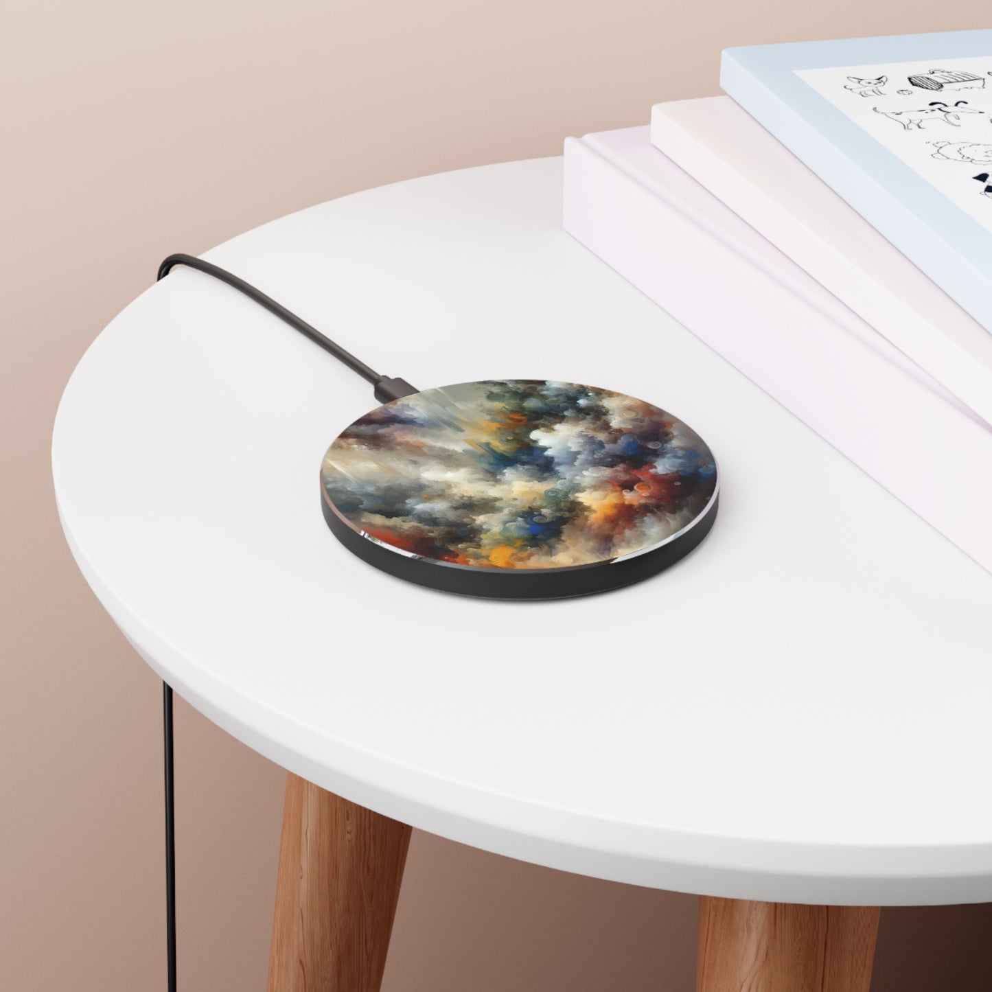 Unspoken Symphony Ethereal Wireless Charger - ATUH.ART