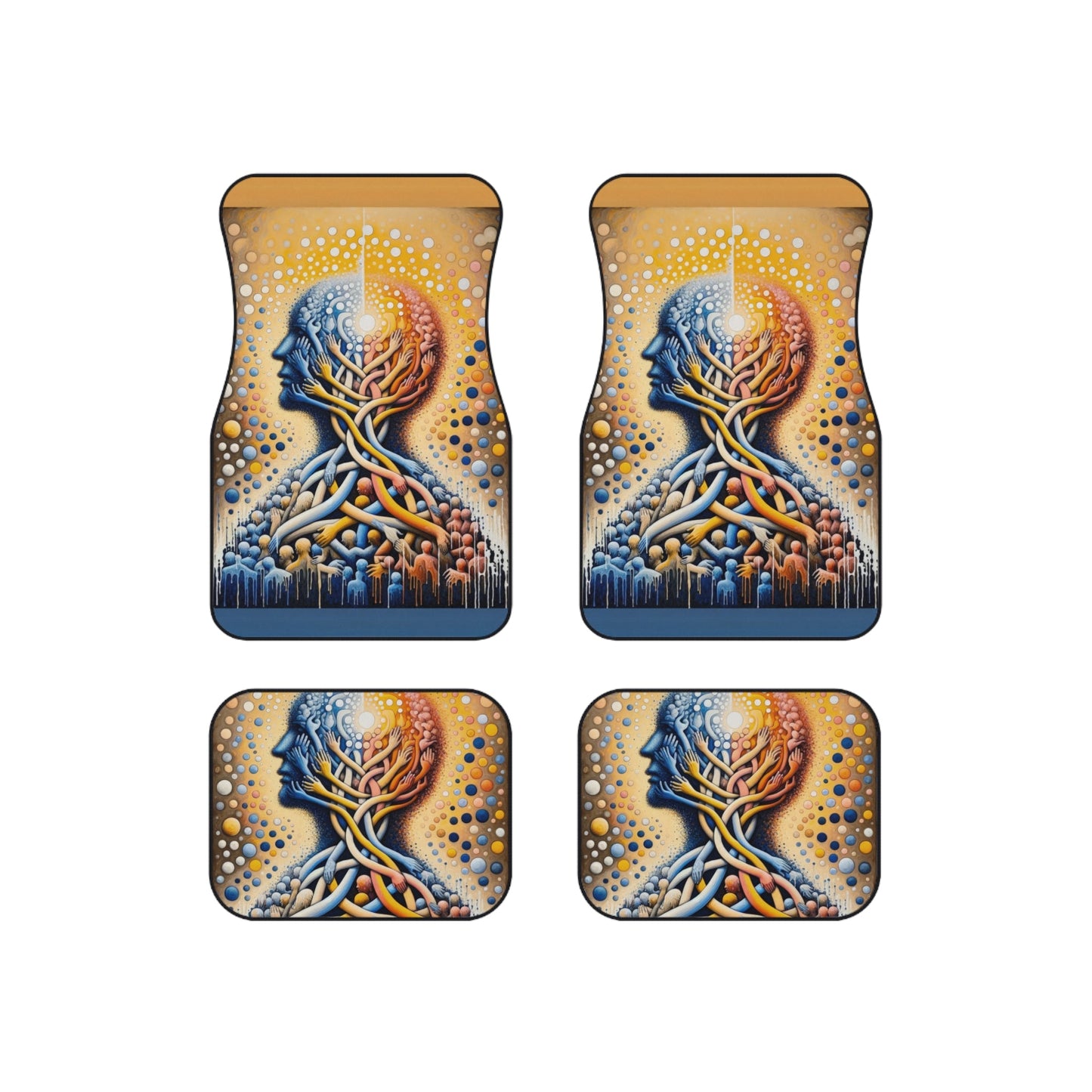 Unveiling Inner Essence Car Mats (Set of 4) - ATUH.ART