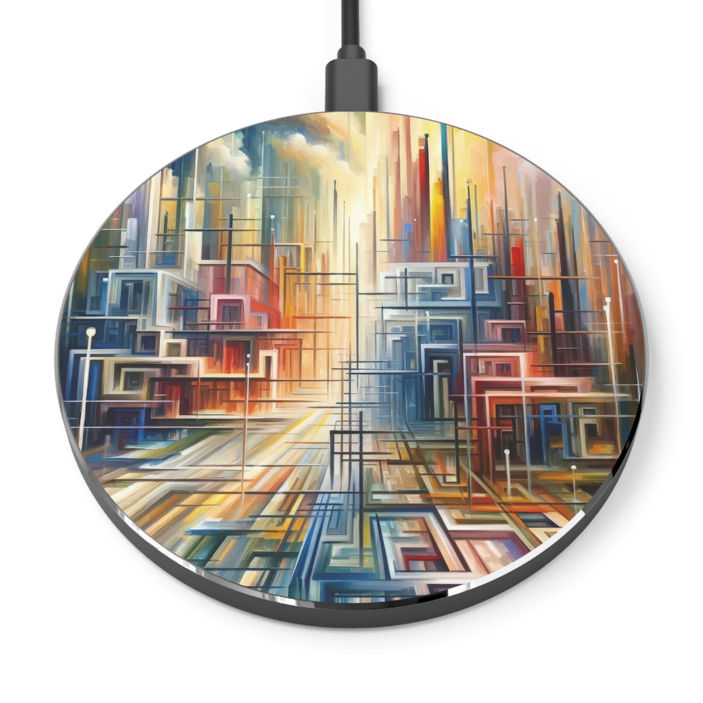 Urban Flow Interconnectedness Wireless Charger - ATUH.ART