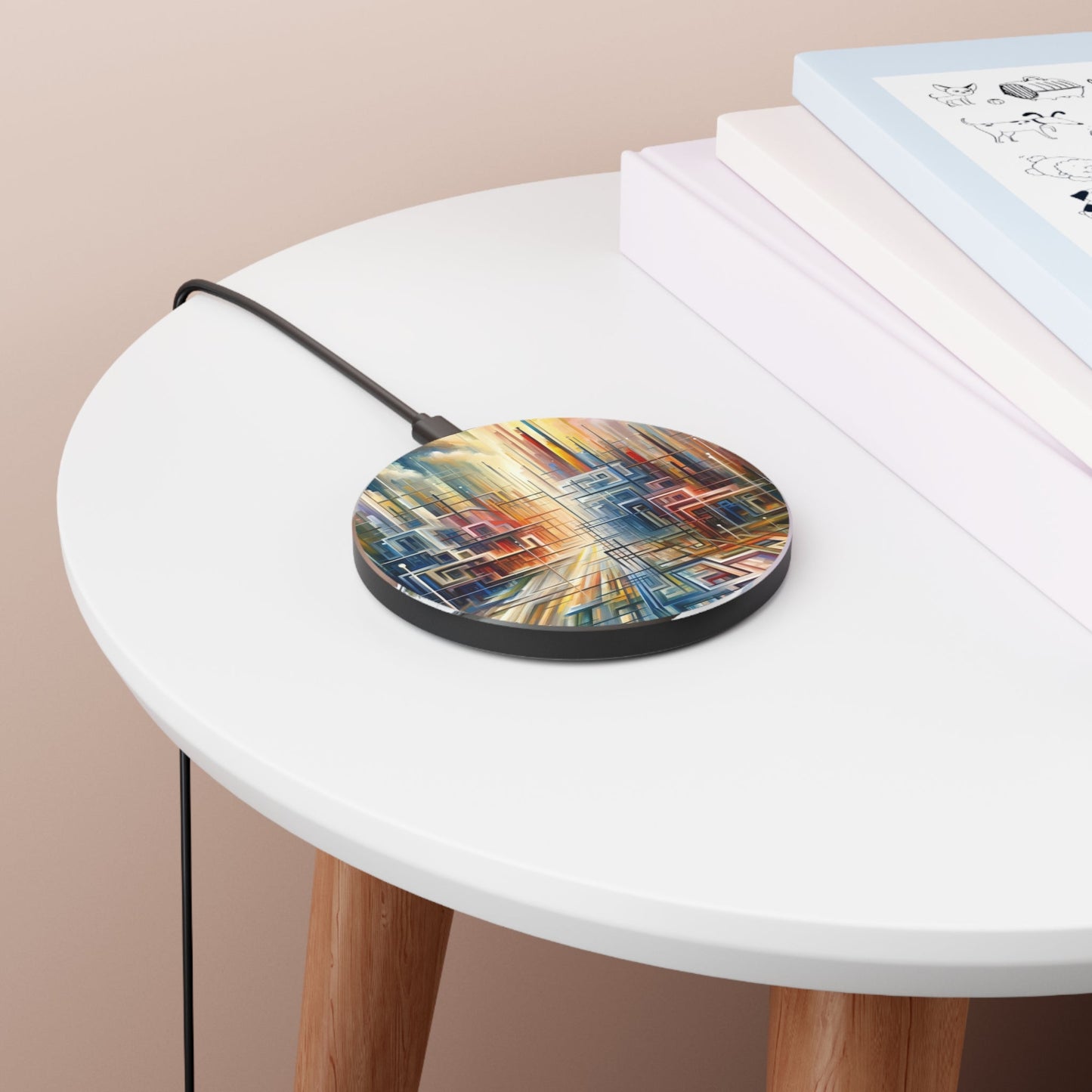 Urban Flow Interconnectedness Wireless Charger - ATUH.ART