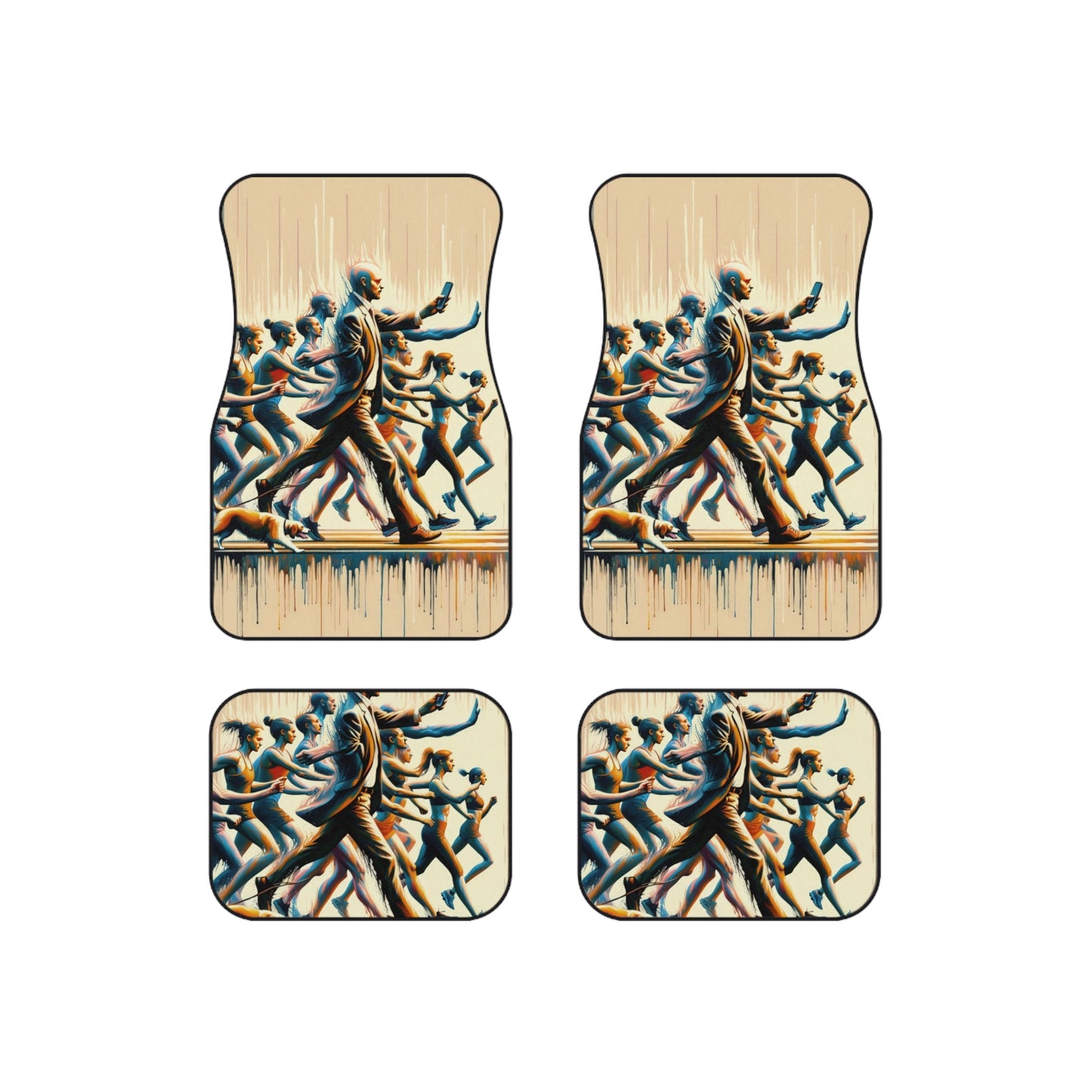 Urban Movement Disconnect Car Mats (Set of 4) - ATUH.ART