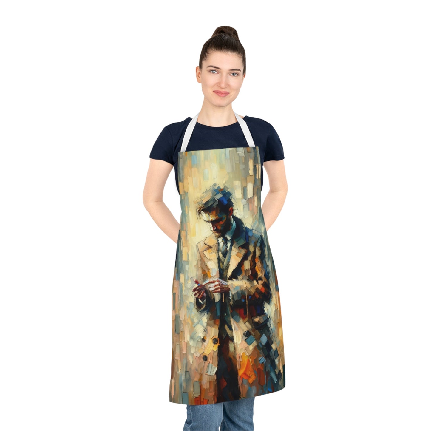 Urban Tachism Encounter Adult Apron (AOP) - ATUH.ART