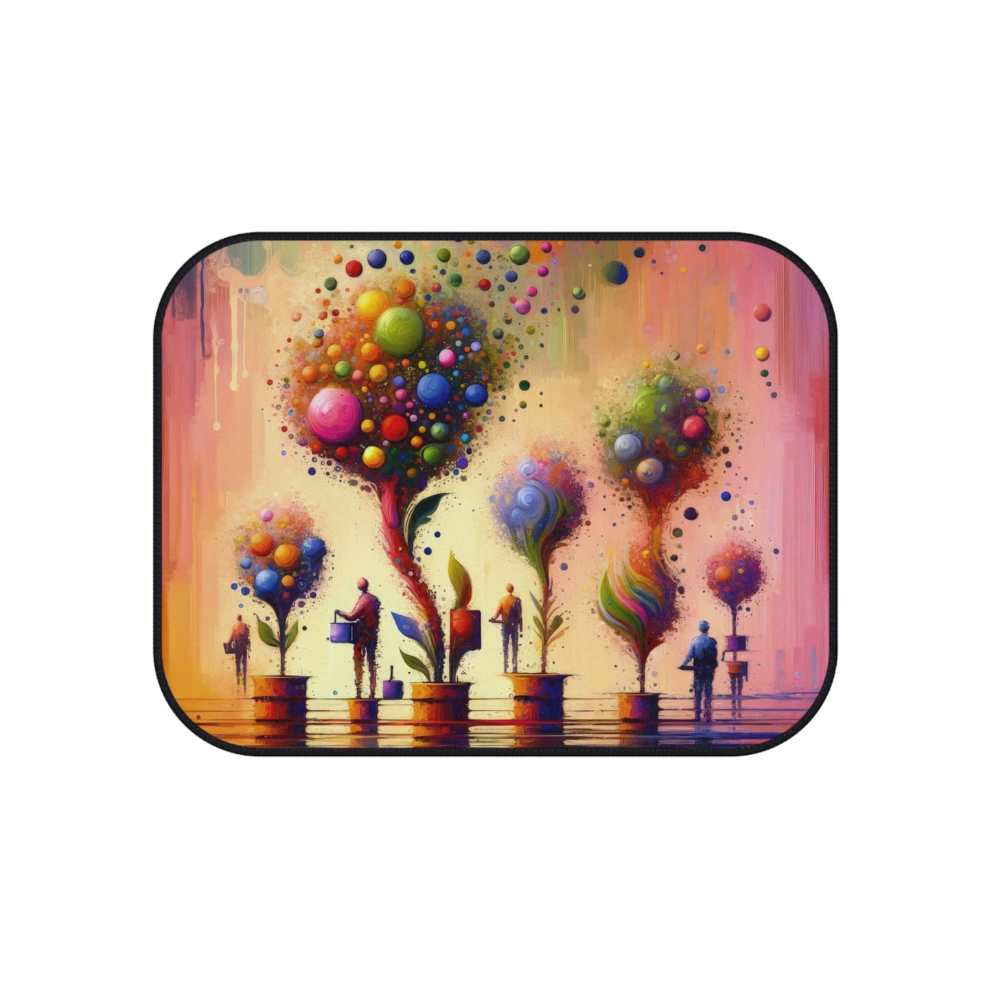 Vibrant Digital Arboriculture Car Mats (Set of 4) - ATUH.ART