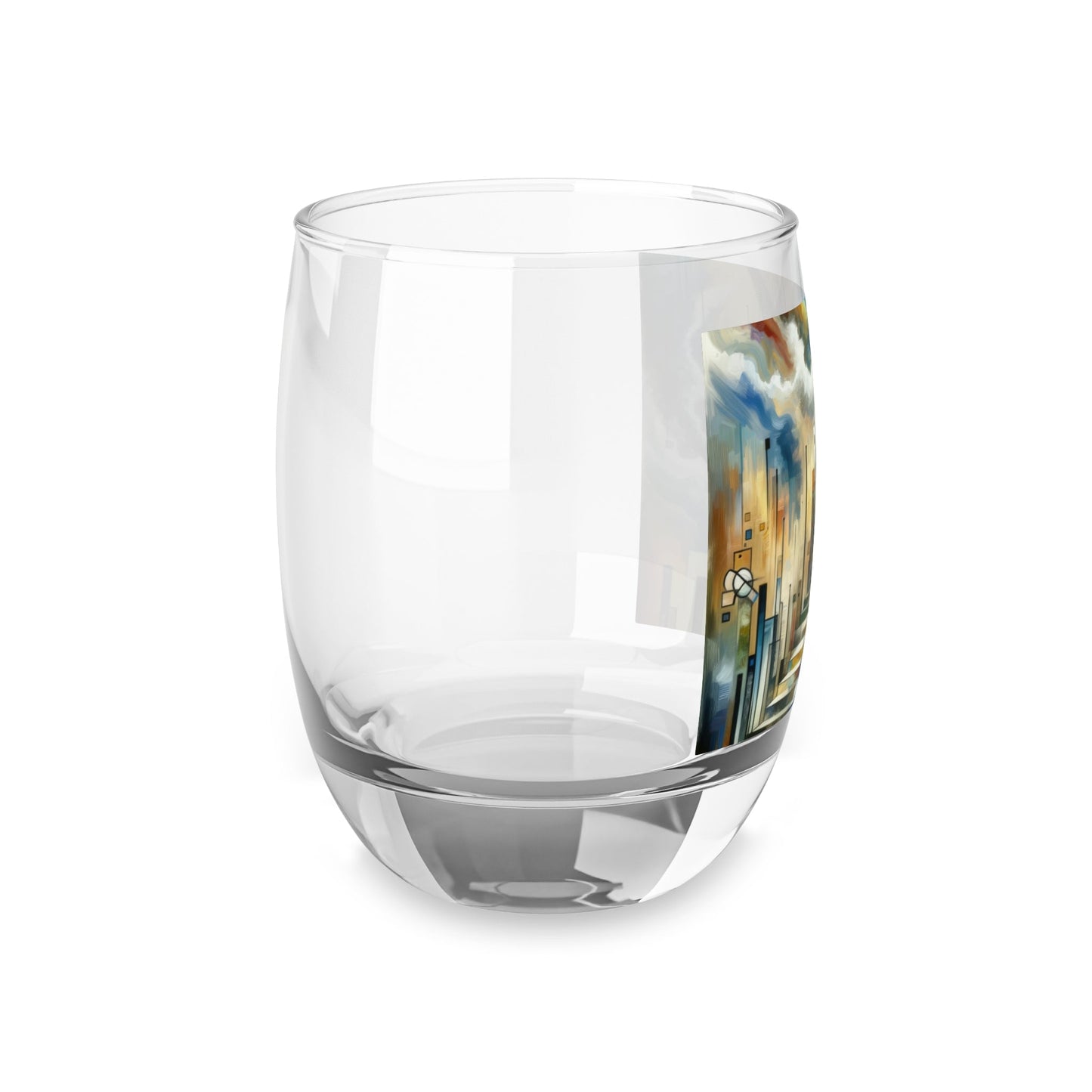 Visionary Evolutionary Progress Whiskey Glass - ATUH.ART
