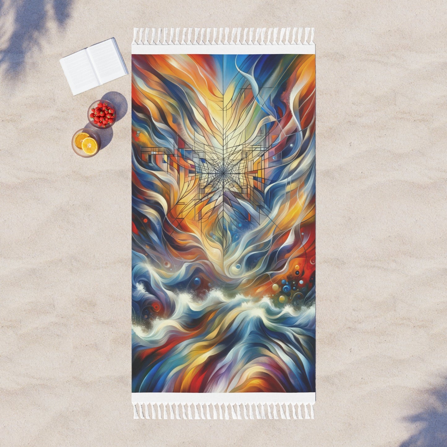 Weaving Renewal Web Boho Beach Cloth - ATUH.ART