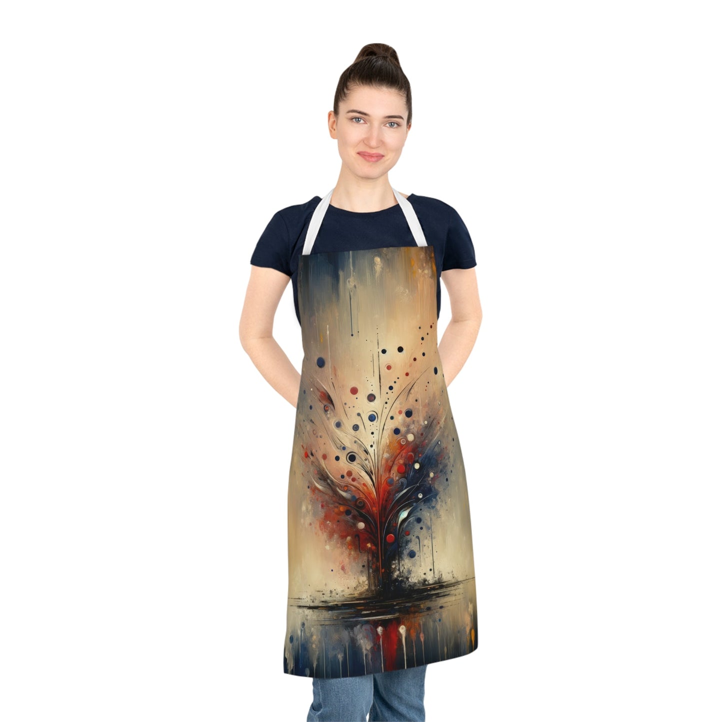 Whispering Thoughts Emergence Adult Apron (AOP) - ATUH.ART