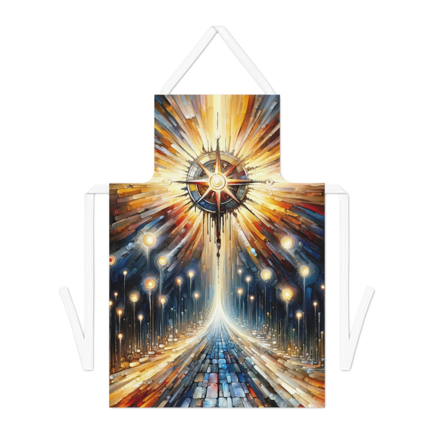 Wisdom Compass Journey Adult Apron (AOP) - ATUH.ART