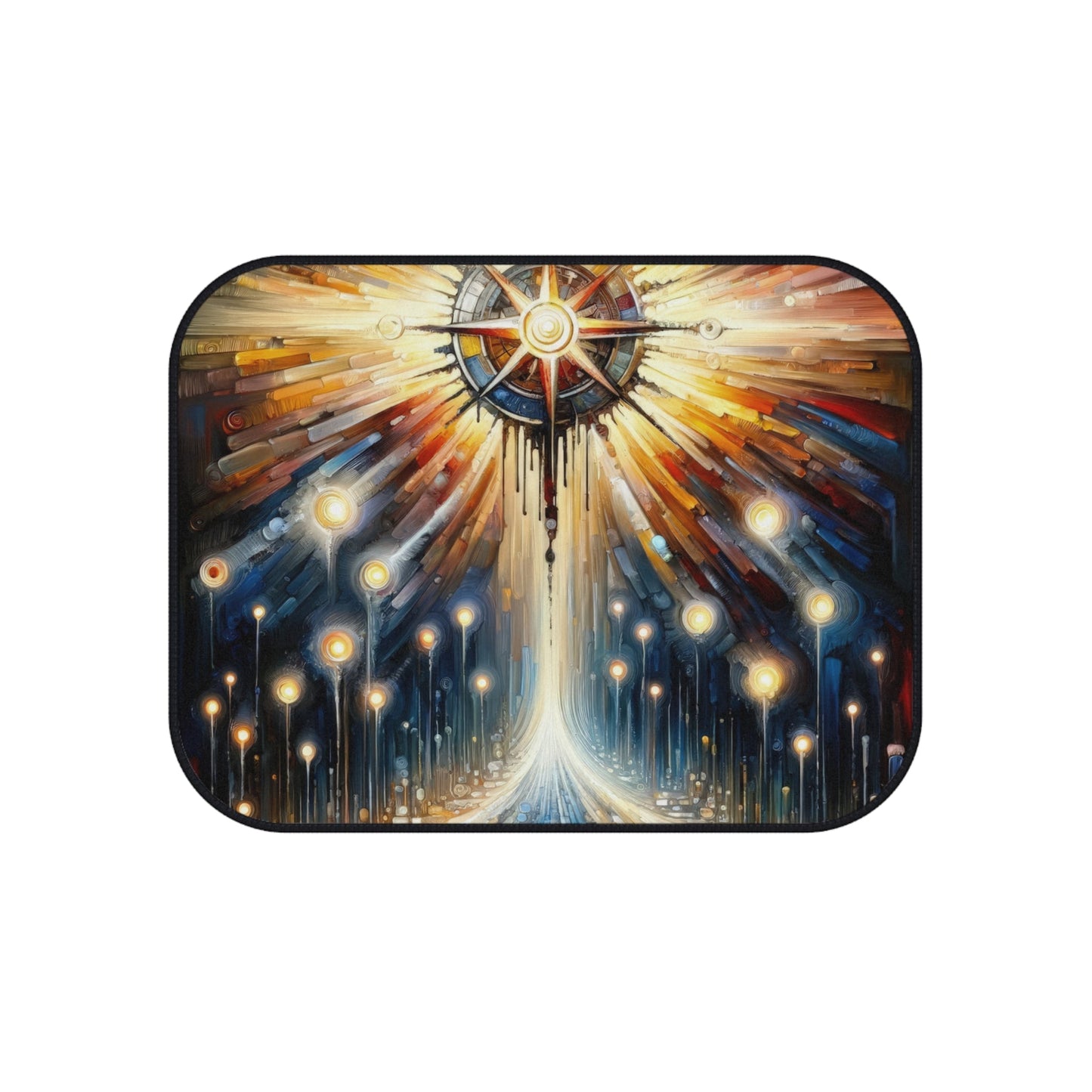 Wisdom Compass Journey Car Mats (Set of 4) - ATUH.ART