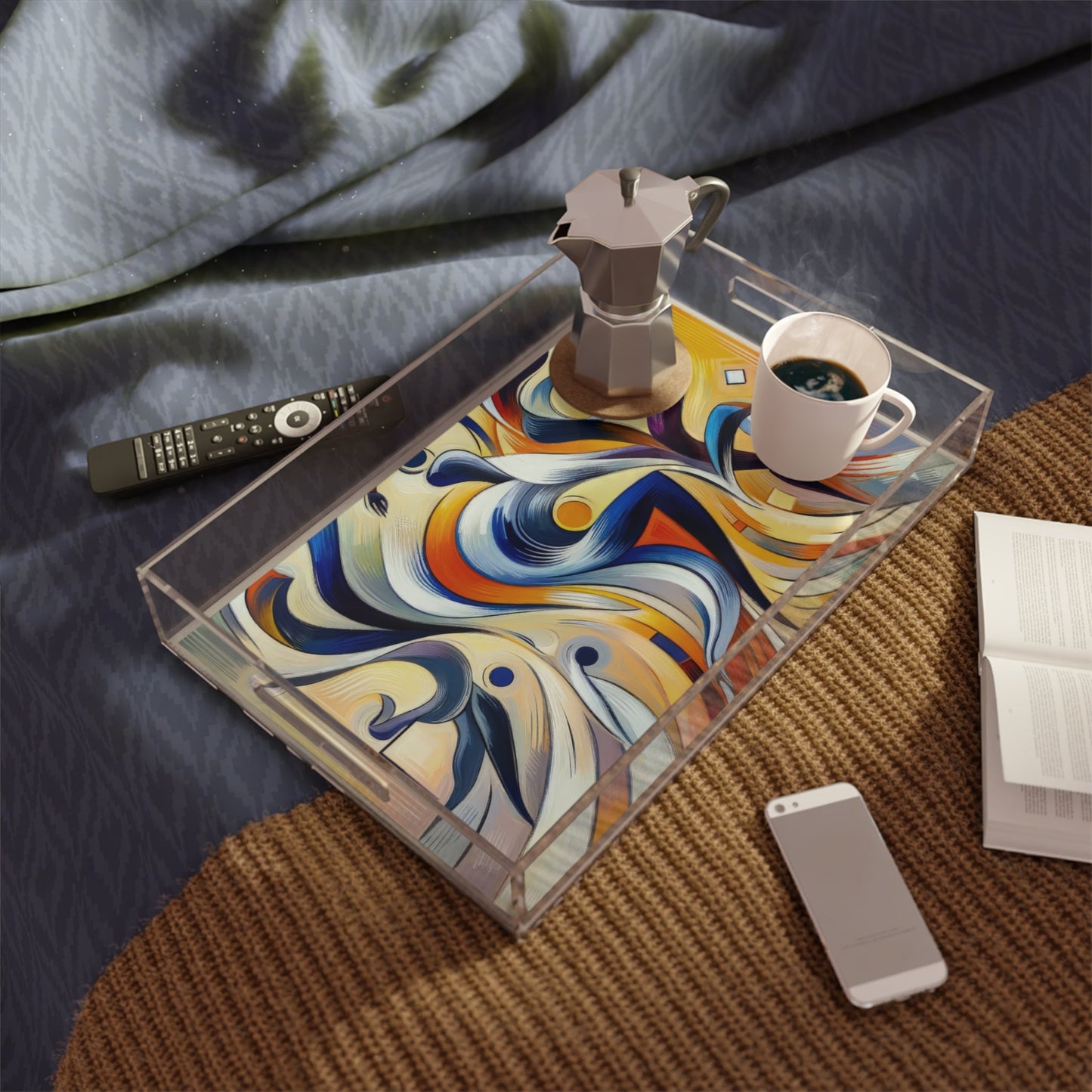 Wisdom Dance Inquiry Acrylic Serving Tray - ATUH.ART