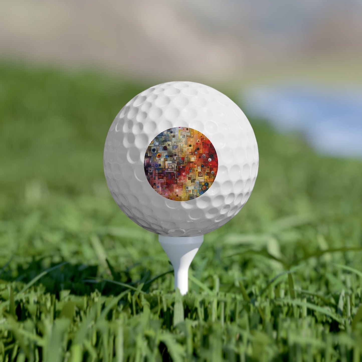 Witty Conversation Tapestry Golf Balls, 6pcs - ATUH.ART