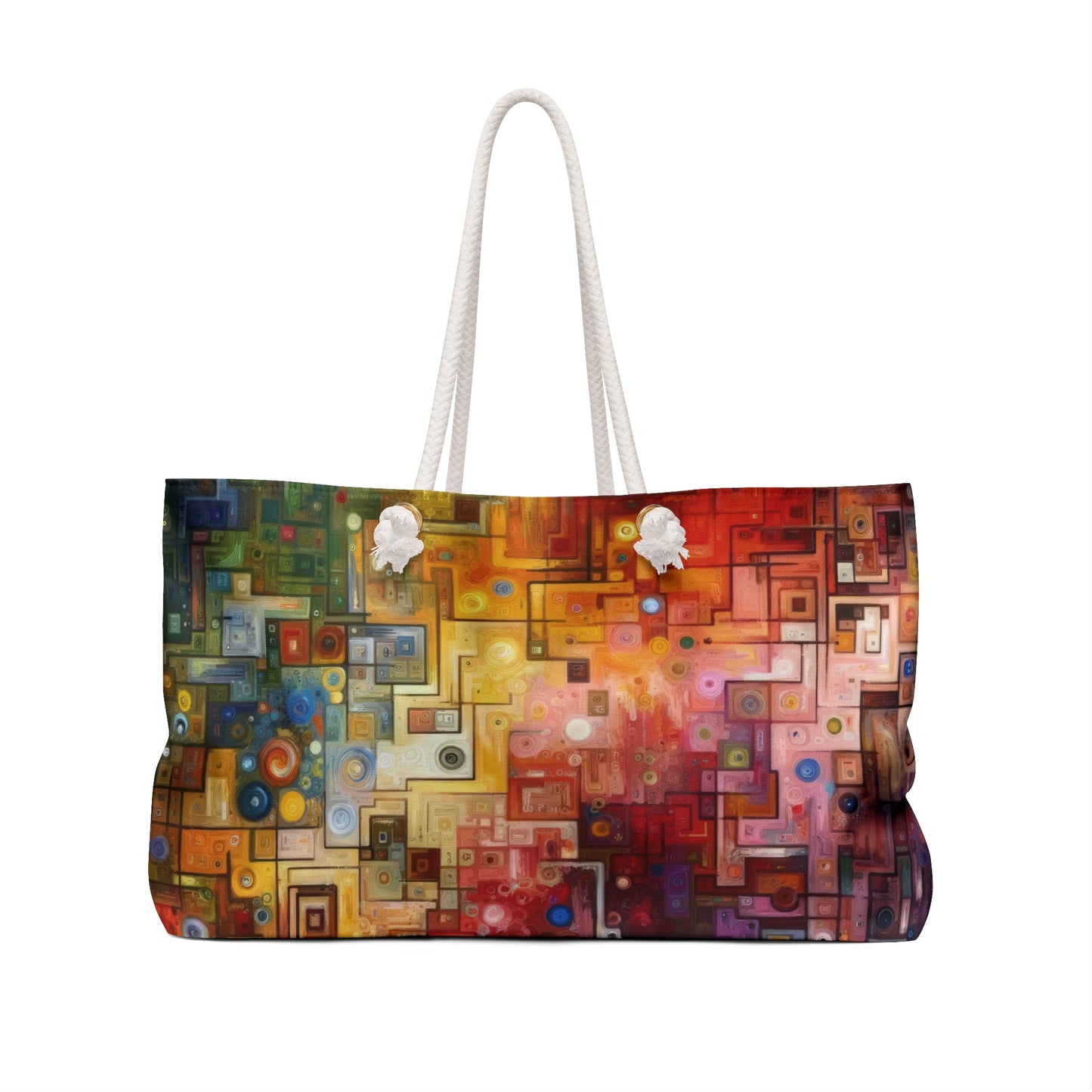 Witty Conversation Tapestry Weekender Bag - ATUH.ART